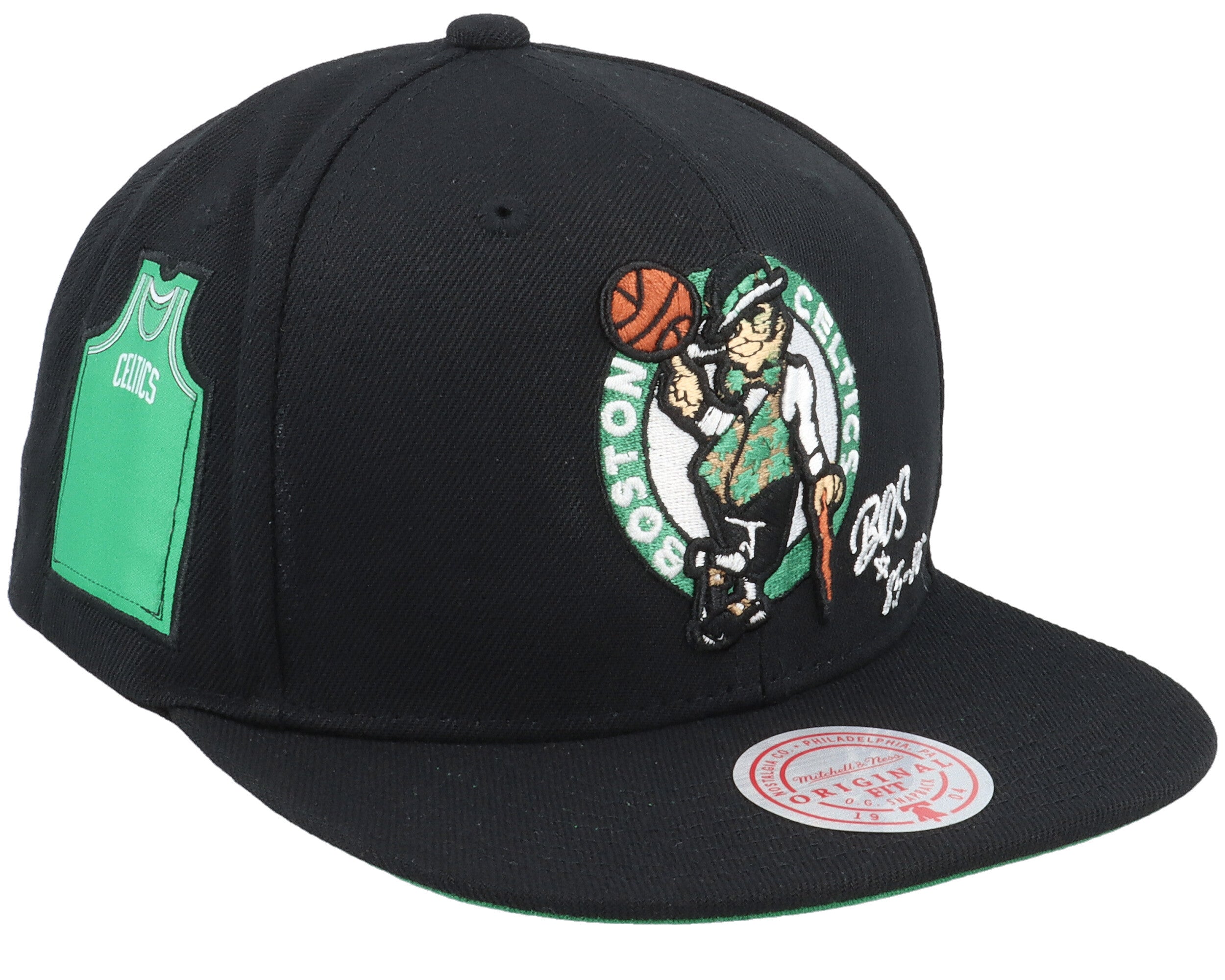 [HHSS4527-BCEYYPPPBLCK] MENS NBA BOSTON CELTICS JERSEY LOVE SNAPBACK