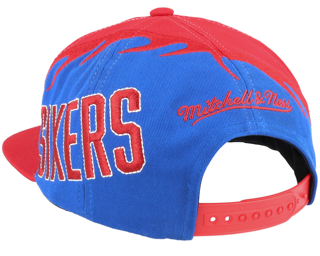 Mens Mitchell & Ness NBA SPIRAL DEADSTOCK SNAPBACK HWC 76ERS