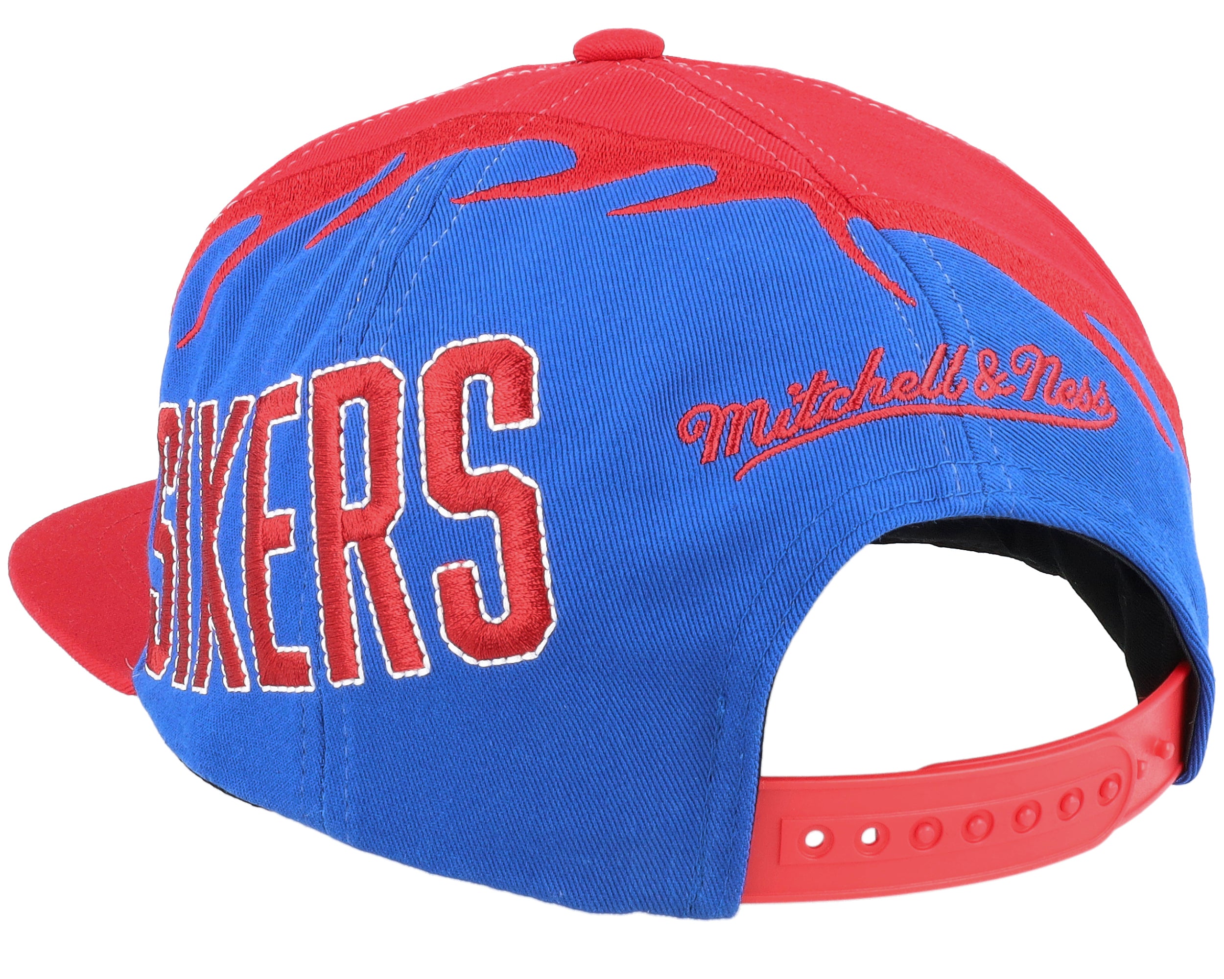 Mens Mitchell & Ness NBA SPIRAL DEADSTOCK SNAPBACK HWC 76ERS