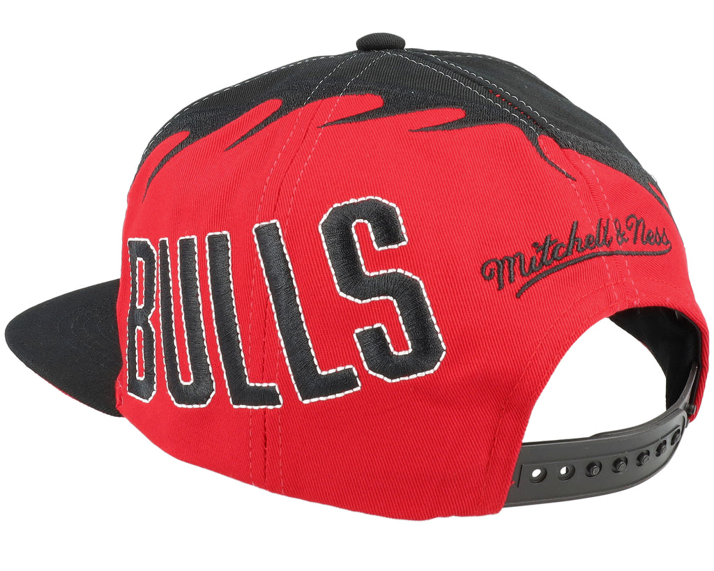 [HMUS4522-CBUYYPPPBLCK] MENS NBA CHICAGO BULLS SPIRAL DEADSTOCK SNAPBACK