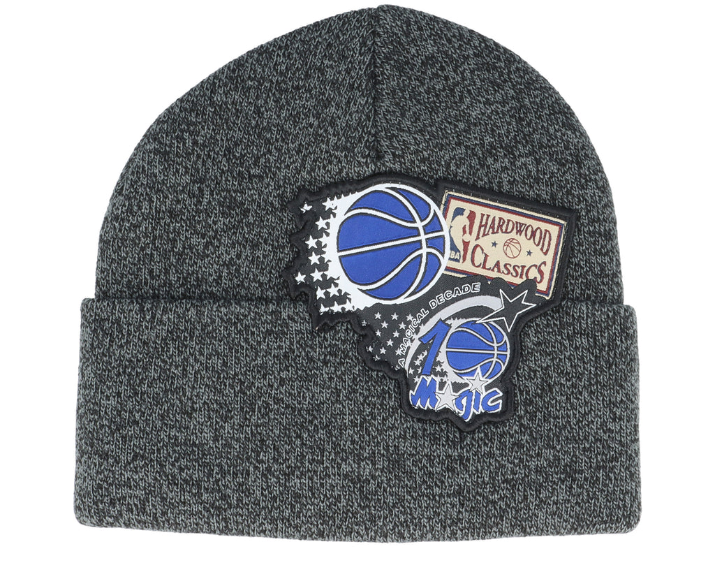 Mens Mitchell & Ness NBA XL LOGO PATCH KNIT HWC MAGIC