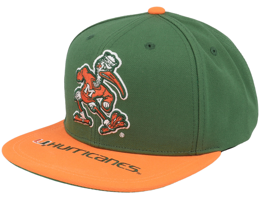 Mens Mitchell & Ness NCAA LOGO BILL SNAPBACK MIAMI