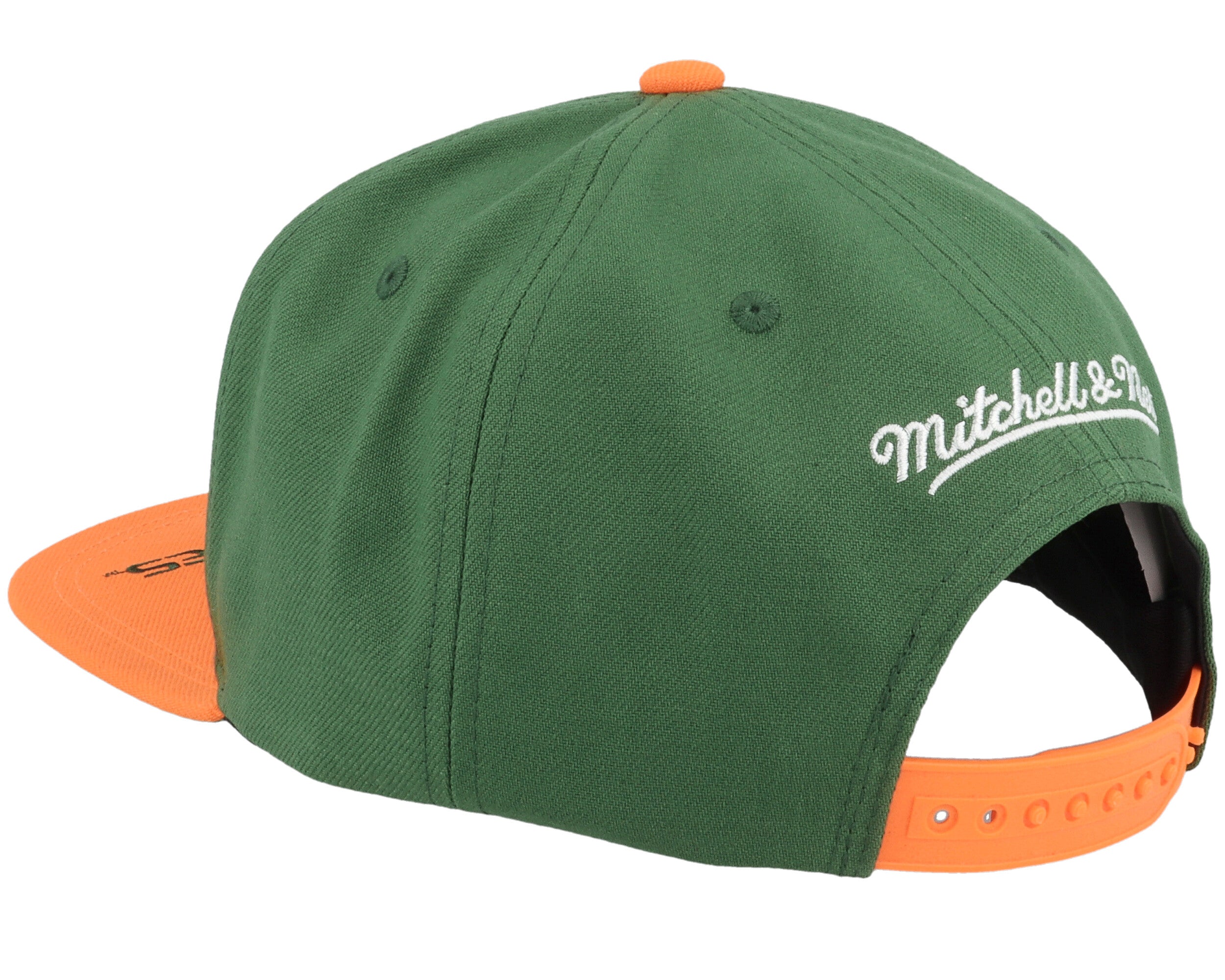 Mens Mitchell & Ness NCAA LOGO BILL SNAPBACK MIAMI