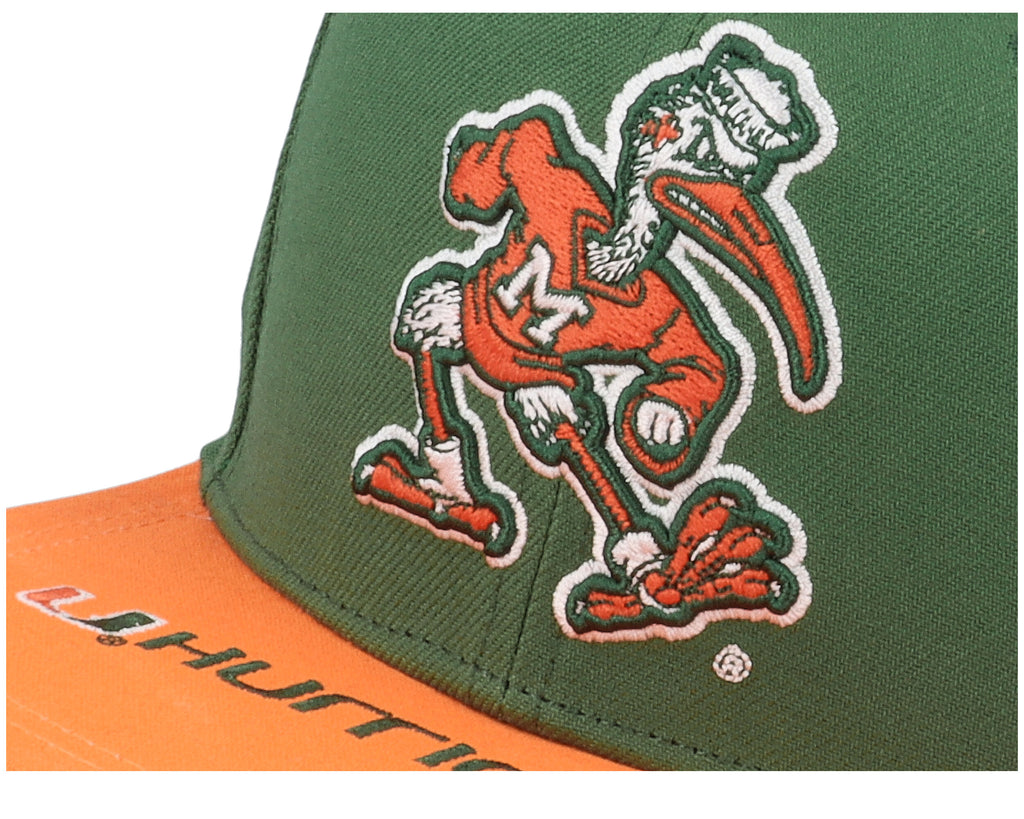 Mens Mitchell & Ness NCAA LOGO BILL SNAPBACK MIAMI