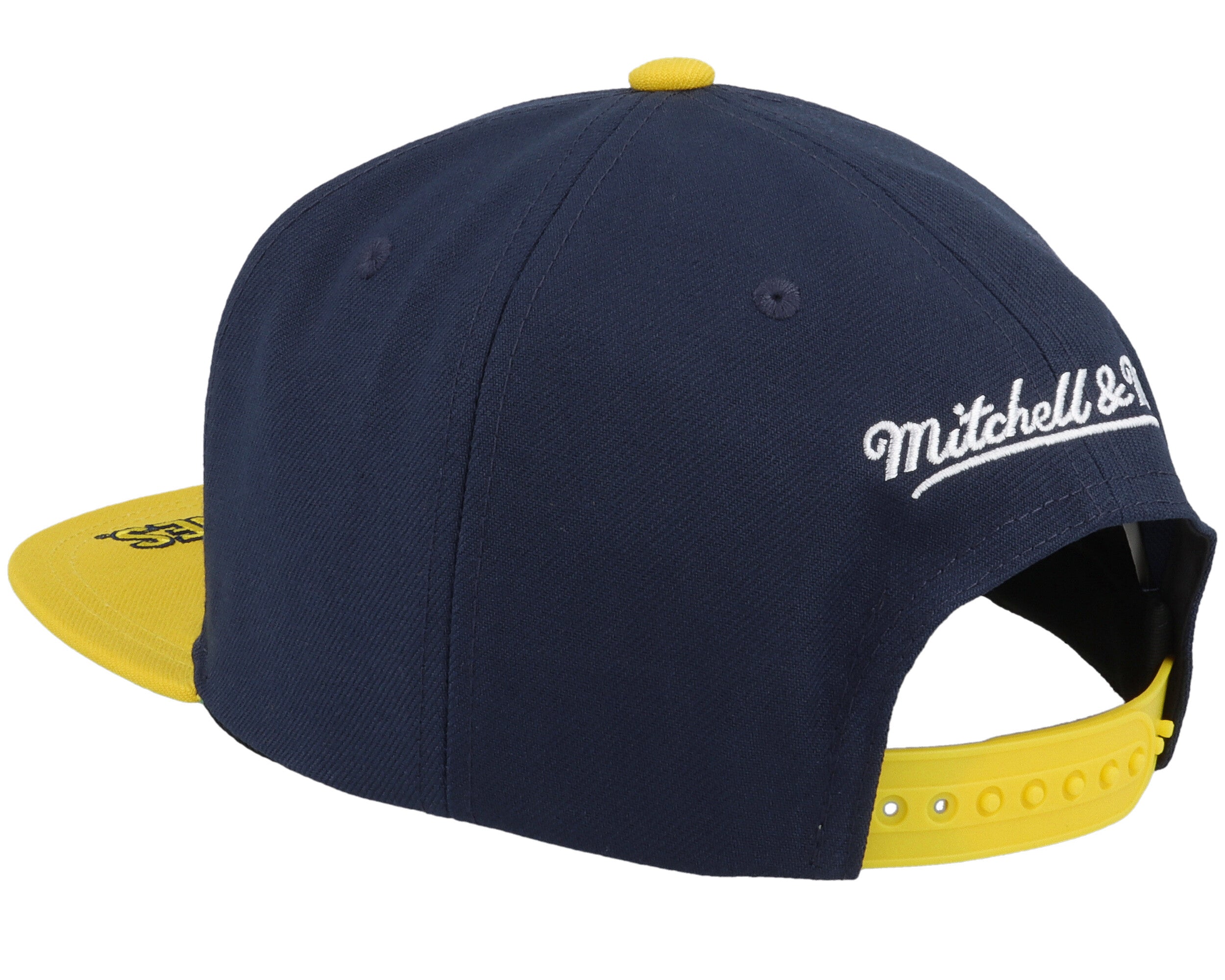Mens Mitchell & Ness NCAA LOGO BILL SNAPBACK MICHIGAN
