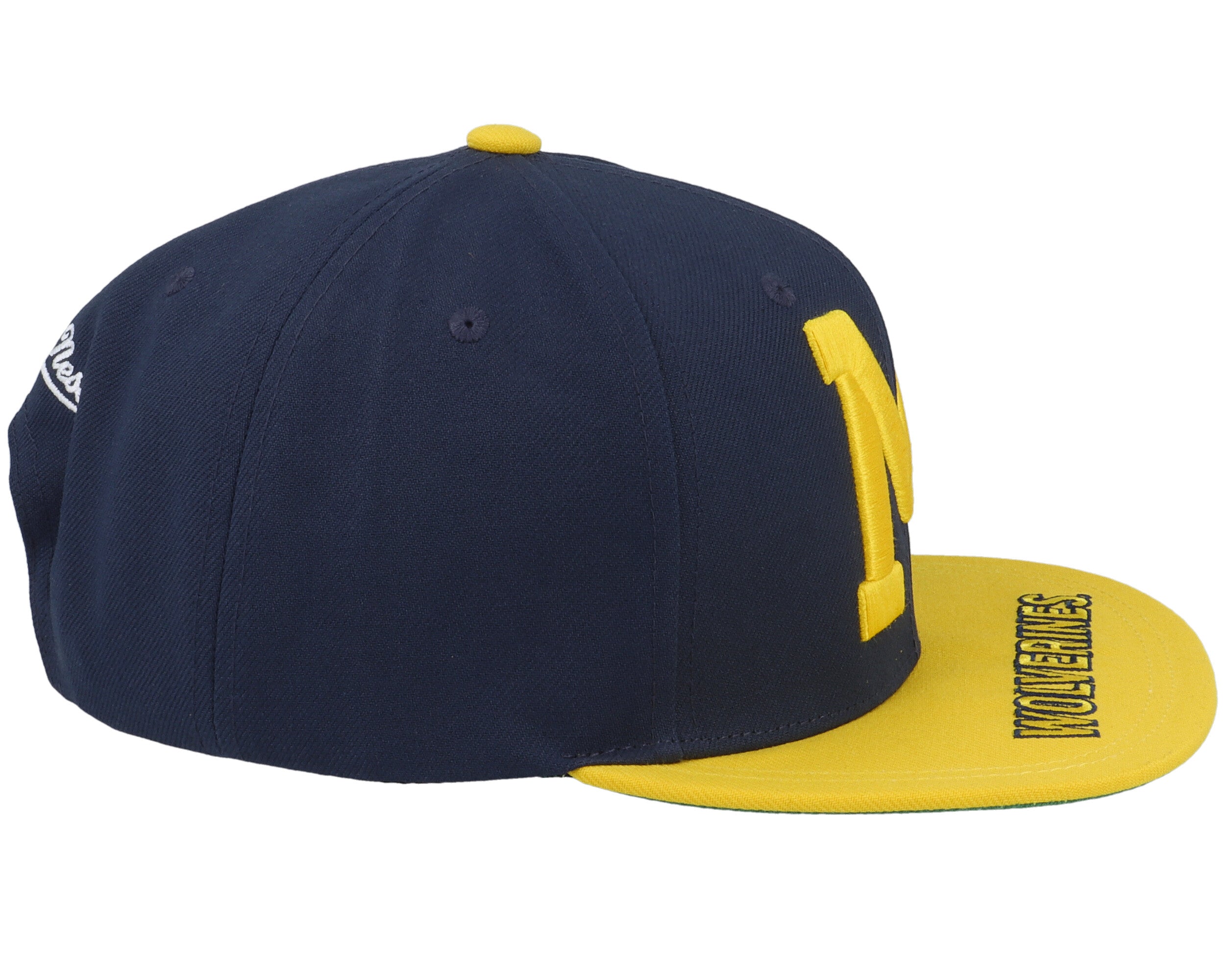 Mens Mitchell & Ness NCAA LOGO BILL SNAPBACK MICHIGAN