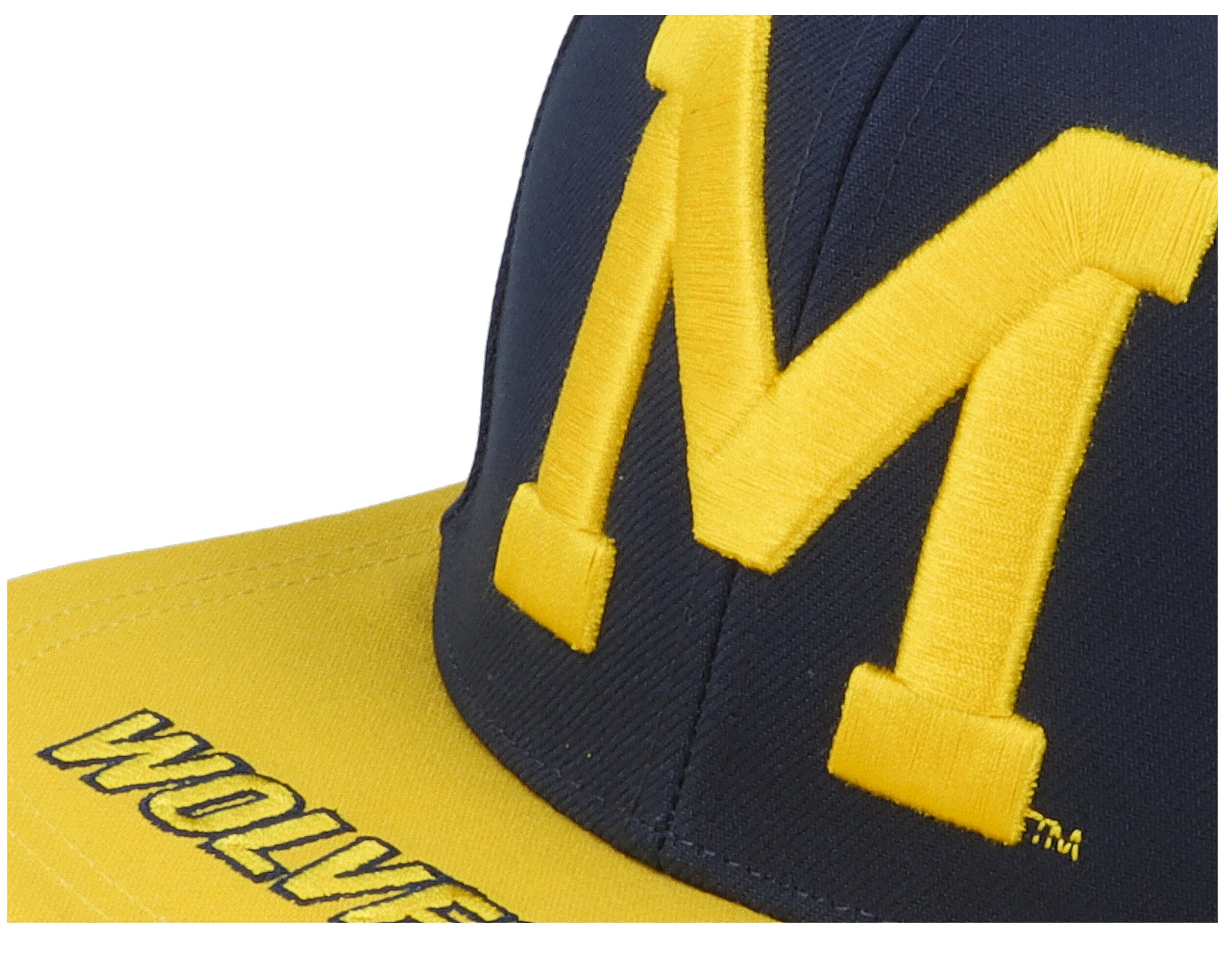 Mens Mitchell & Ness NCAA LOGO BILL SNAPBACK MICHIGAN