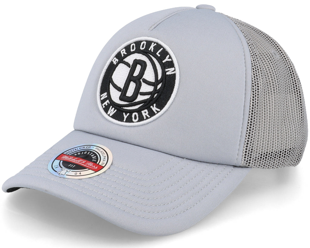 Mens Mitchell & Ness NBA KEEP ON TRUCKIN TRUCKER NETS