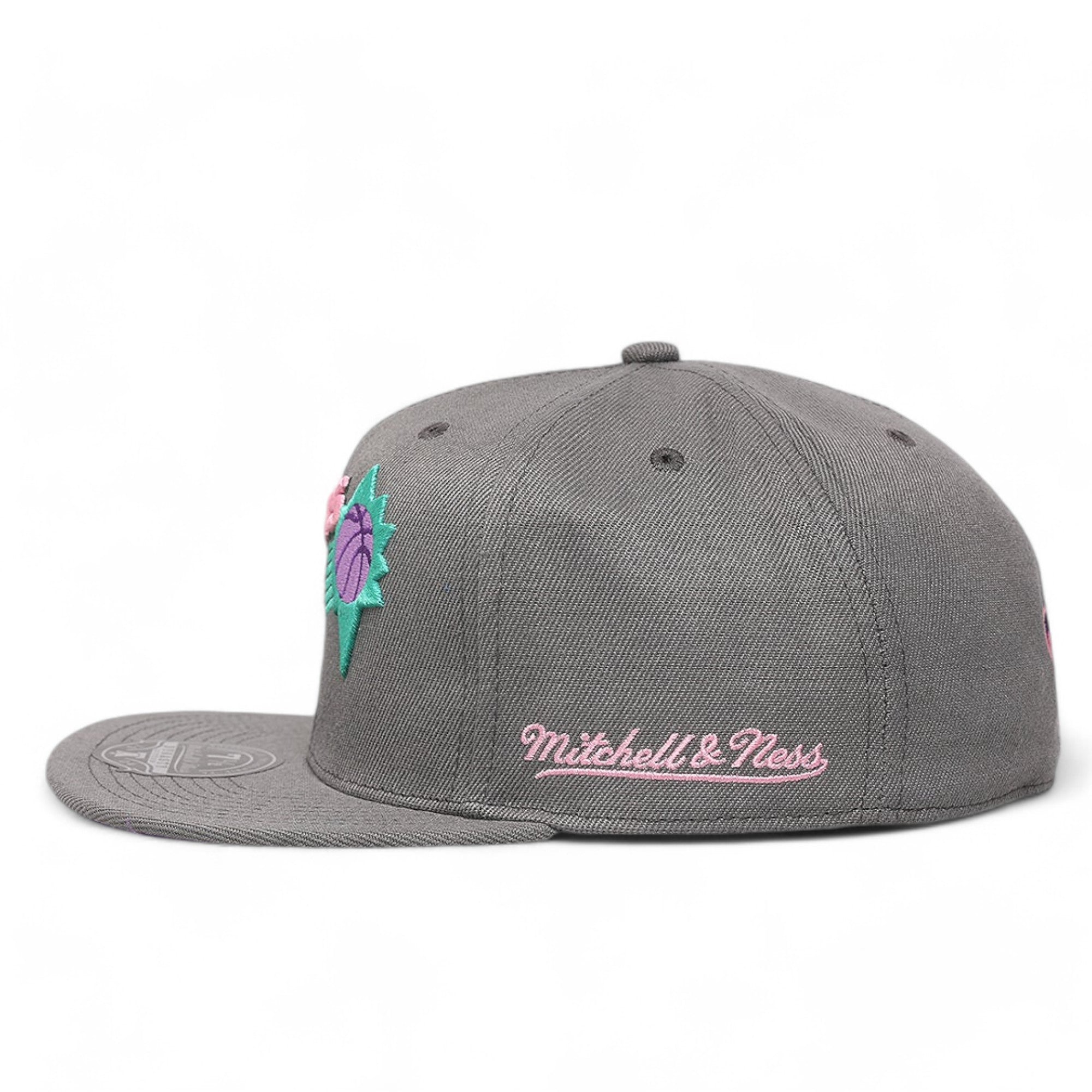 MENS MITCHELL & NESS NBA FROM DUSK FITTED HWC SUNS - DARK GREY