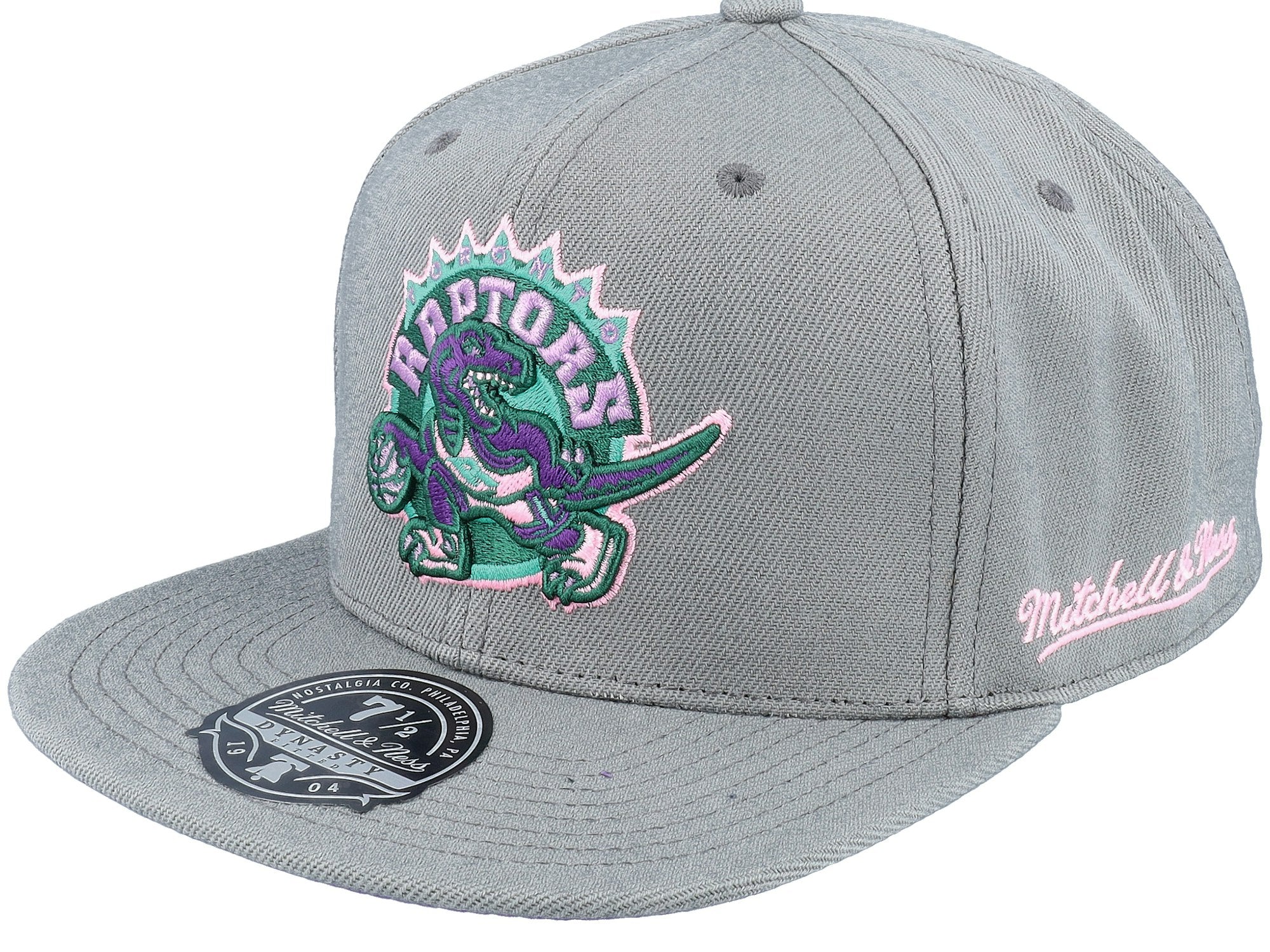 Mens MITCHELL & NESS NBA FROM DUSK FITTED HWC RAPTORS
