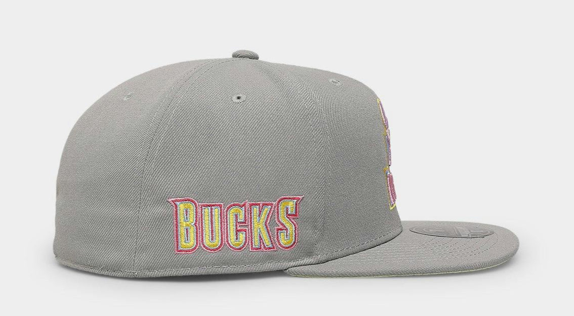 MENS MITCHELL & NESS NBA TIL DAWN FITTED HWC BUCKS