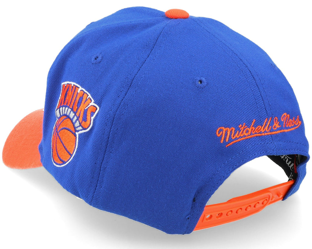 MENS MITCHELL & NESS NBA SHREDDER STRETCH SNAPBACK HWC KNICKS - BLUE
