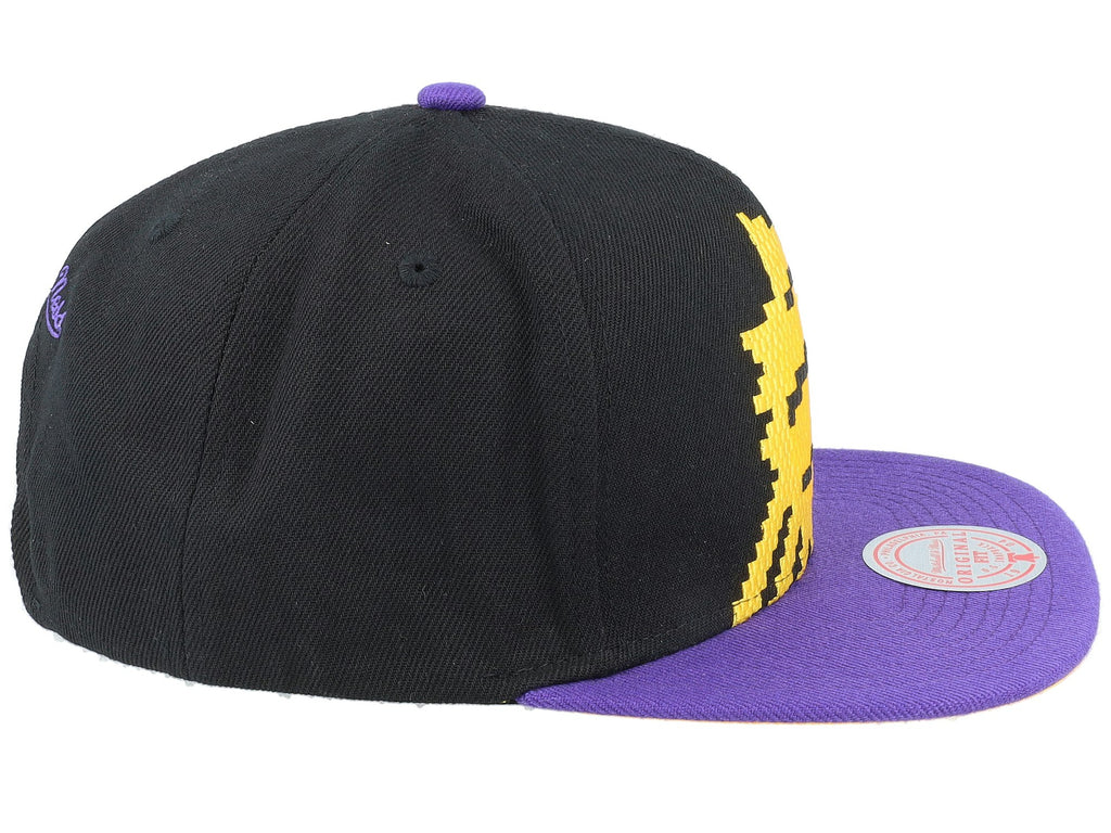 Mens MITCHELL & NESS NBA 8 BIT XL SNAPBACK SUNS