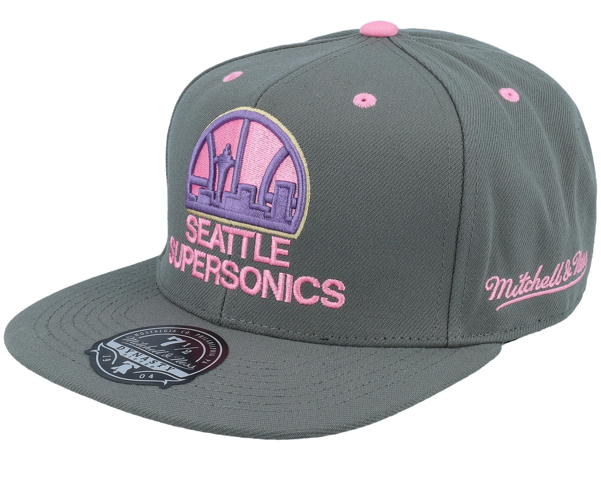 MENS MITCHELL & NESS NBA LAVENDER DREAMS FITTED HWC SUPERSONICS