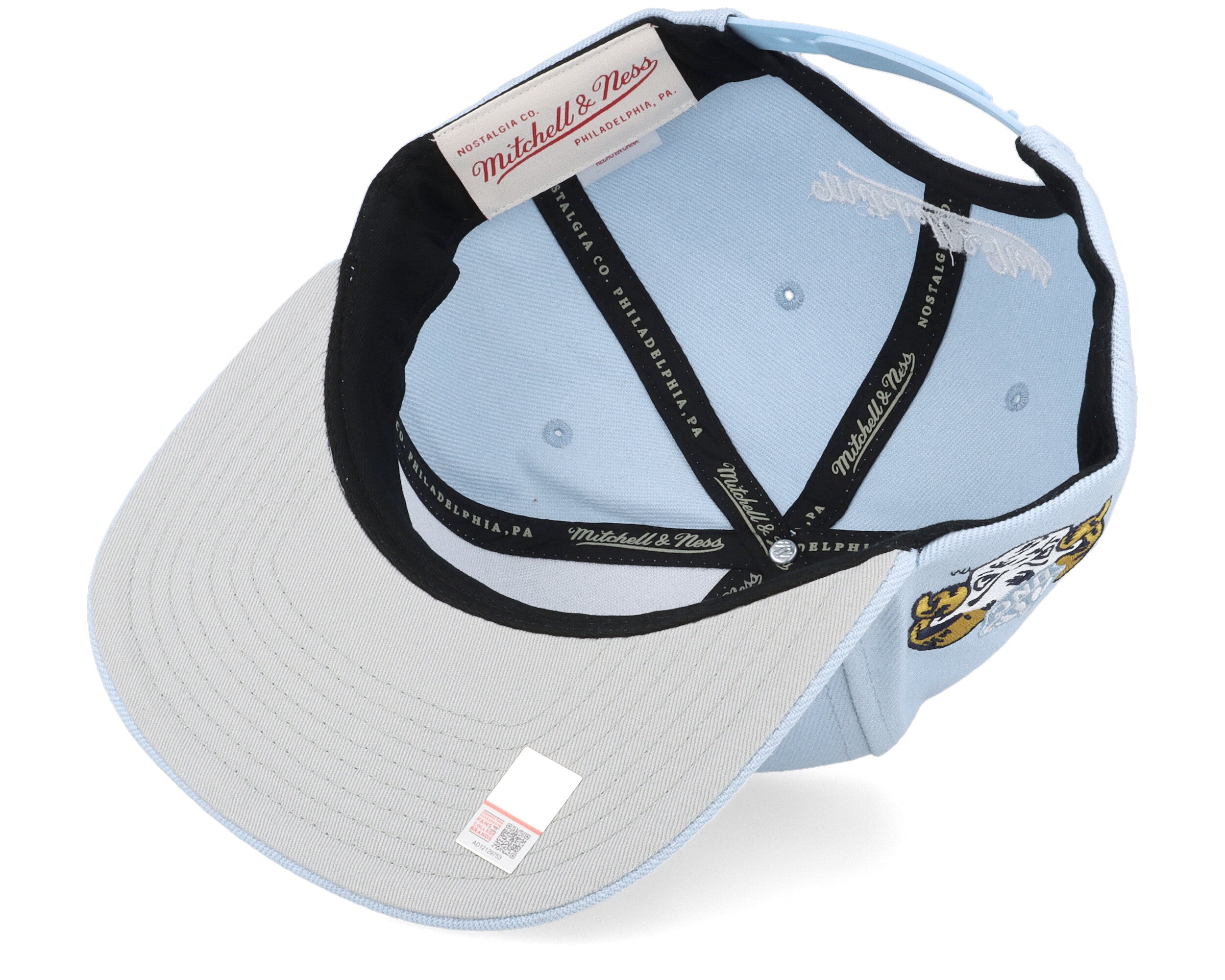 Mens Mitchell & Ness NCAA CORE SIDE SNAPBACK NORTH CAROLINA