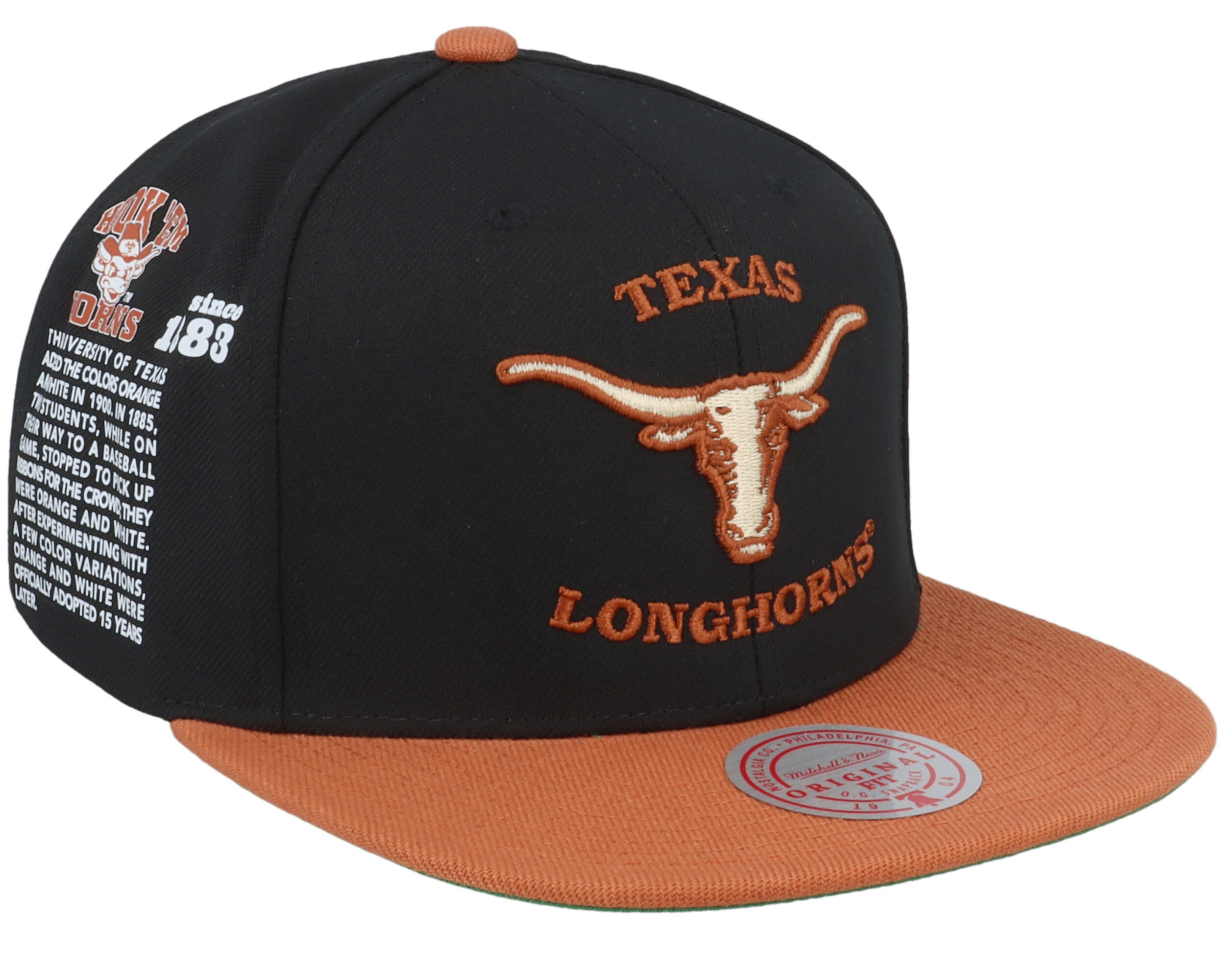 Mens Mitchell & Ness NCAA TEAM ORIGINS SNAPBACK AUSTIN