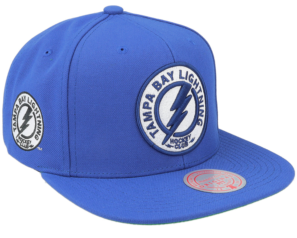 Mens Mitchell & Ness NHL ALTERNATE FLIP SNAPBACK LIGHTNING