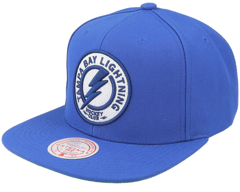 Mens Mitchell & Ness NHL ALTERNATE FLIP SNAPBACK LIGHTNING