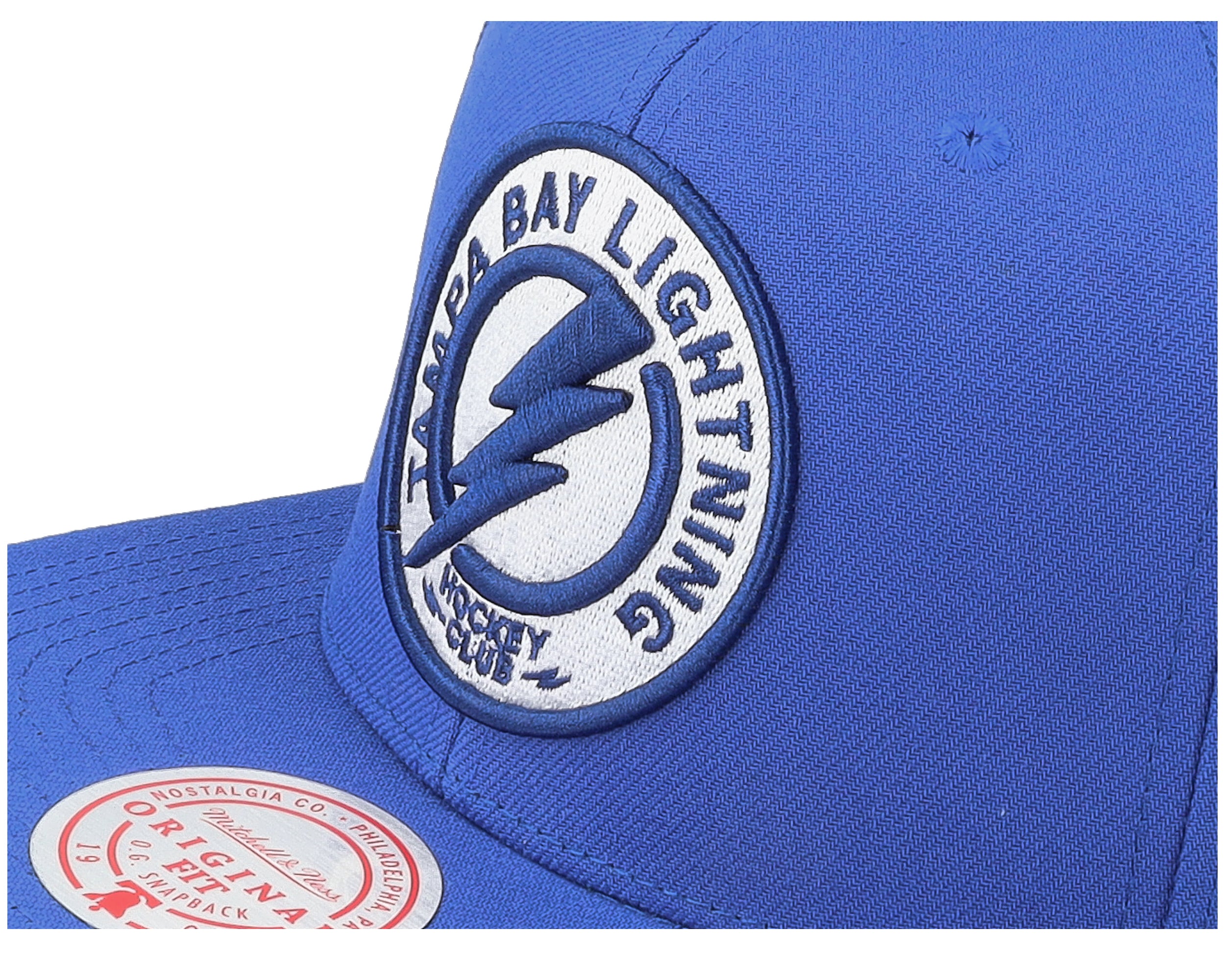 Mens Mitchell & Ness NHL ALTERNATE FLIP SNAPBACK LIGHTNING