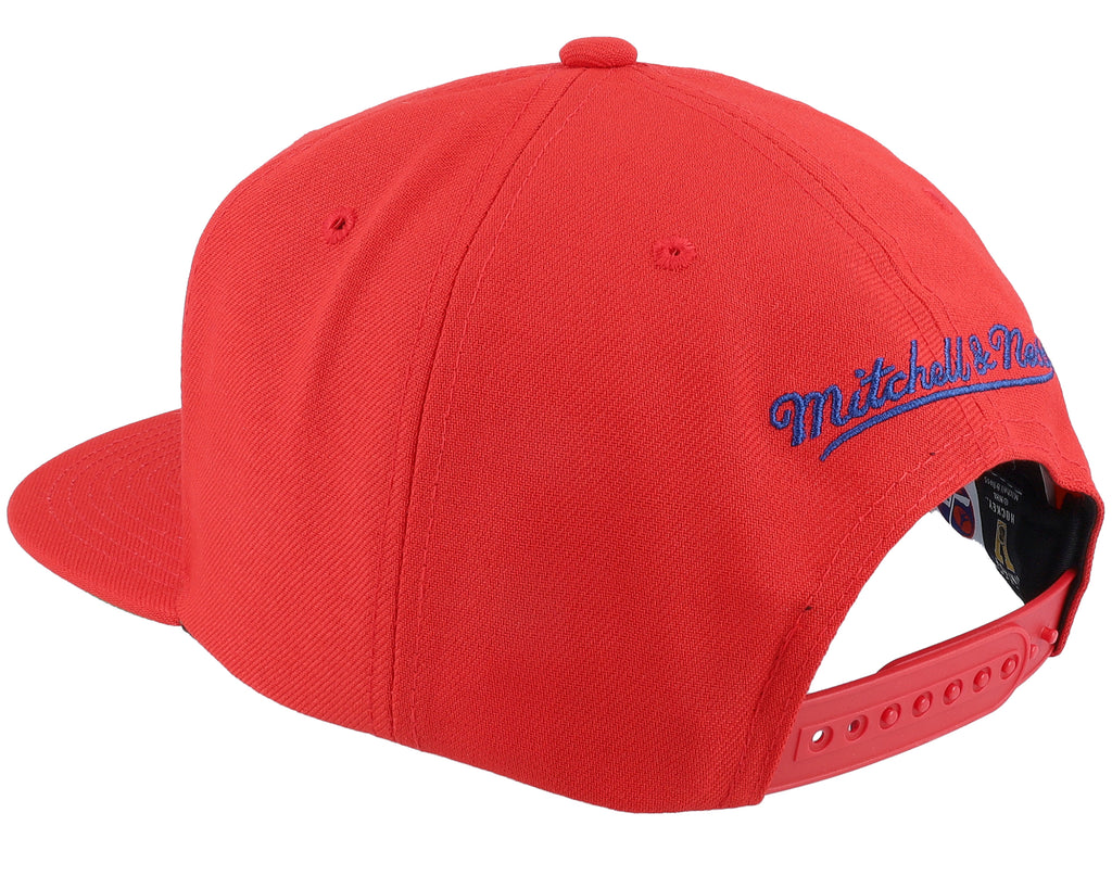 Mens Mitchell & Ness NHL ALTERNATE FLIP SNAPBACK JETS