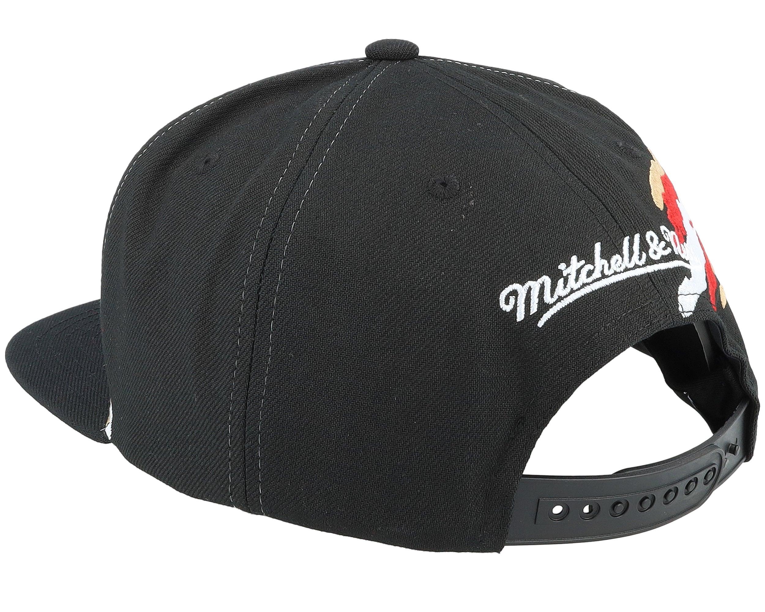 MENS MITCHELL & NESS NHL VINTAGE PAINTBRUSH SNAPBACK SENATORS - BLACK