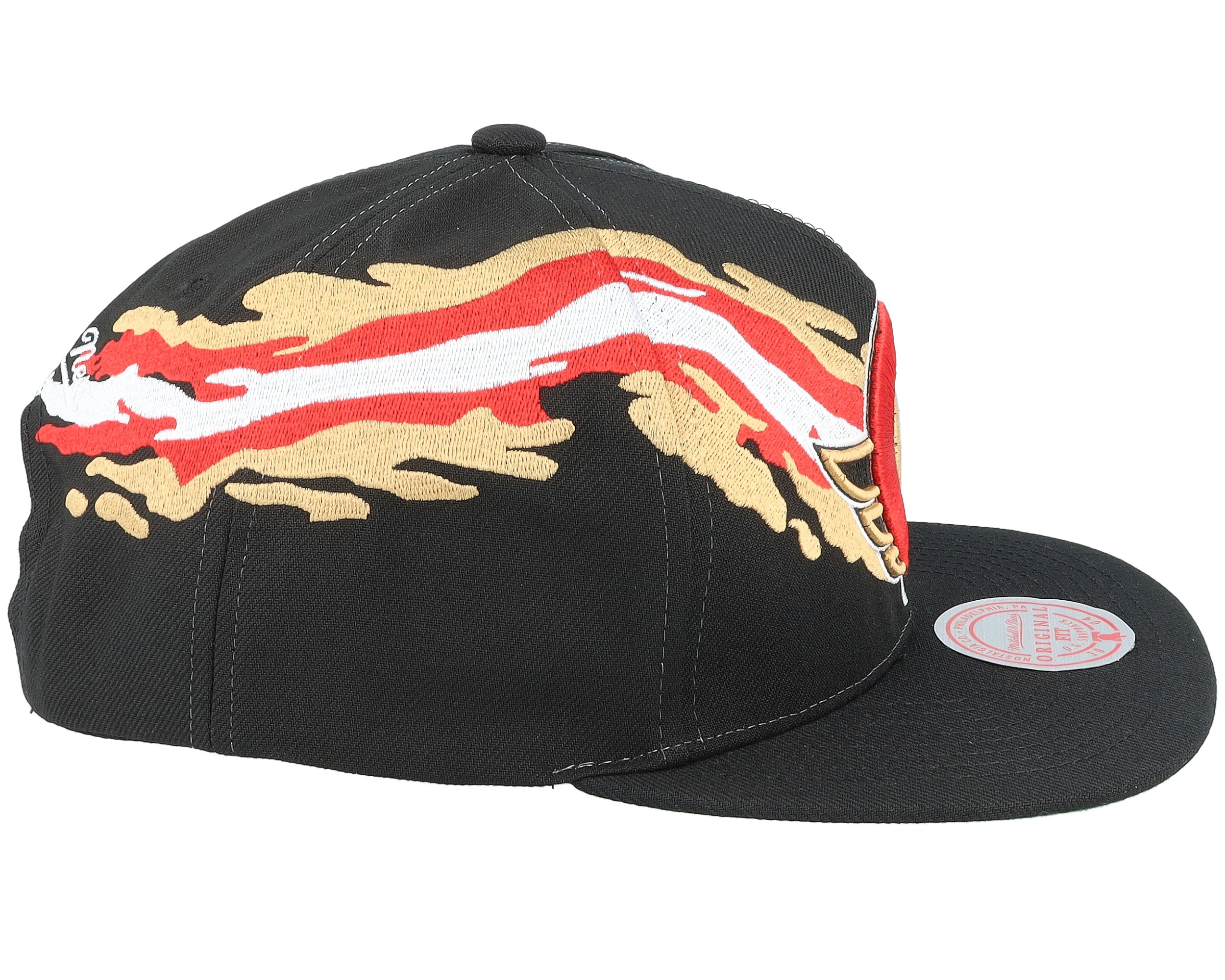 MENS MITCHELL & NESS NHL VINTAGE PAINTBRUSH SNAPBACK SENATORS - BLACK