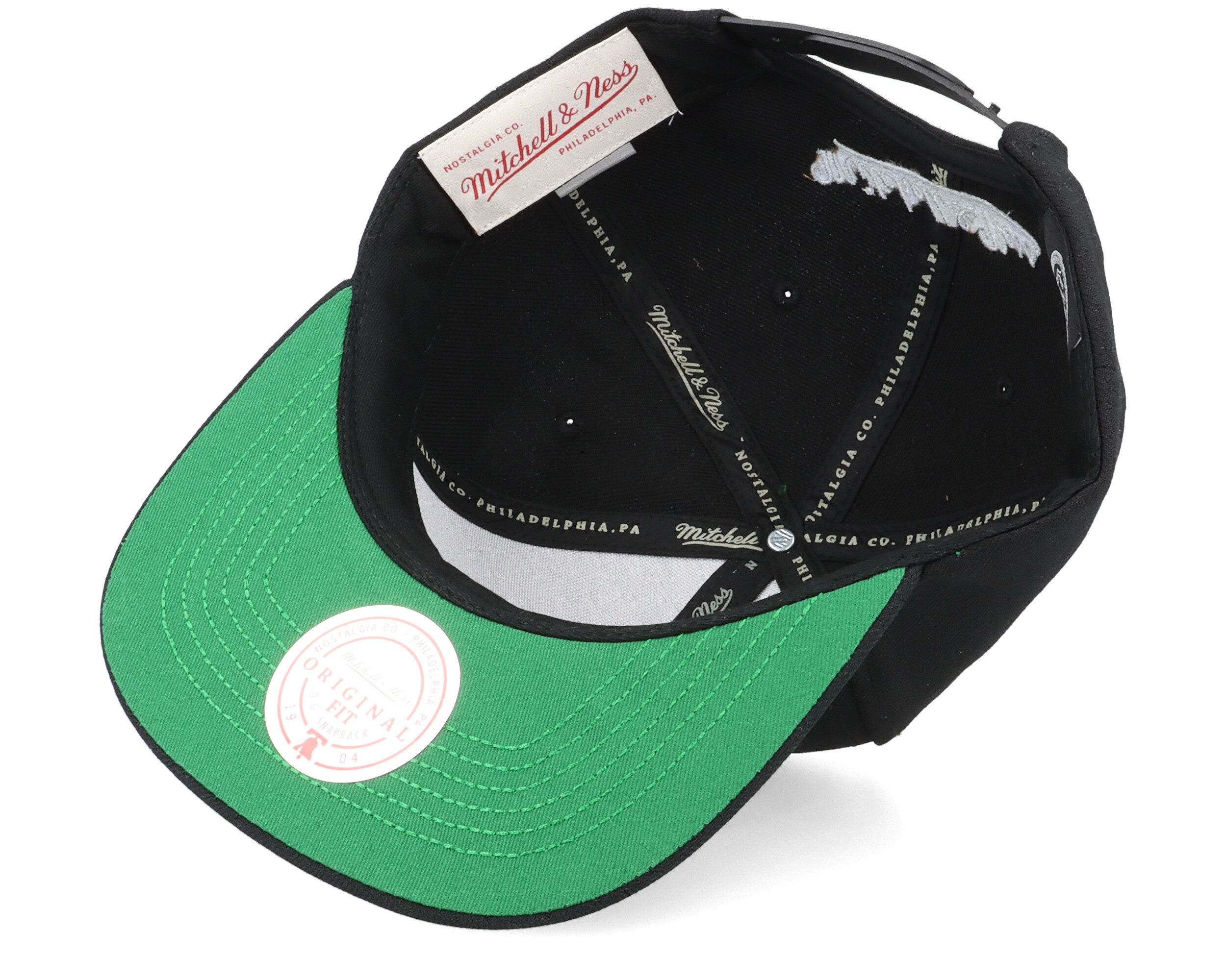 MENS MITCHELL & NESS NHL VINTAGE HAT TRICK SNAPBACK SENATORS - BLACK