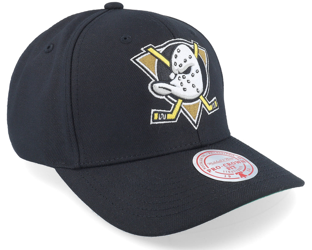 Mens Mitchell & Ness NHL TEAM GROUND 2.0 PRO SNAPBACK DUCKS