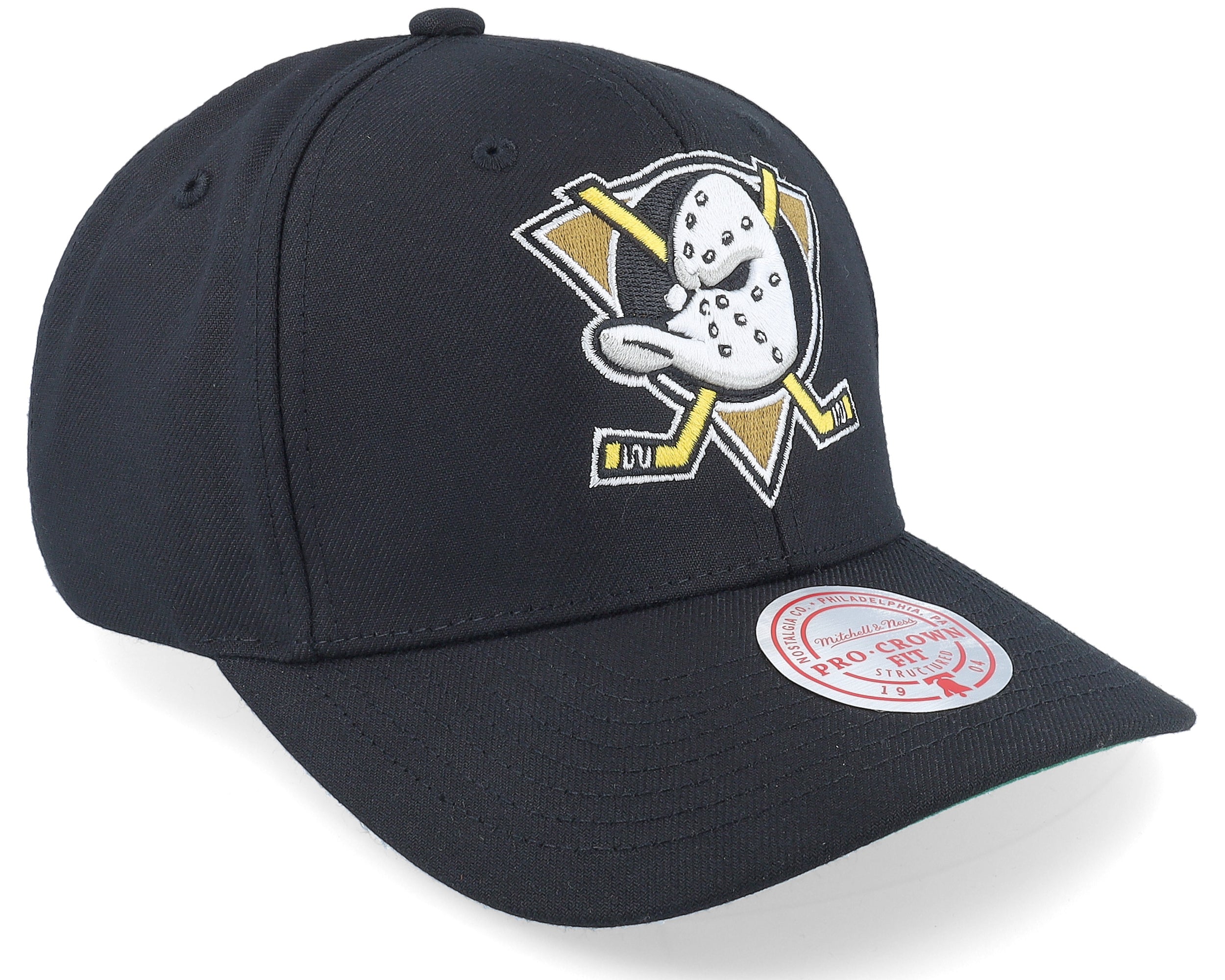 Mens Mitchell & Ness NHL TEAM GROUND 2.0 PRO SNAPBACK DUCKS
