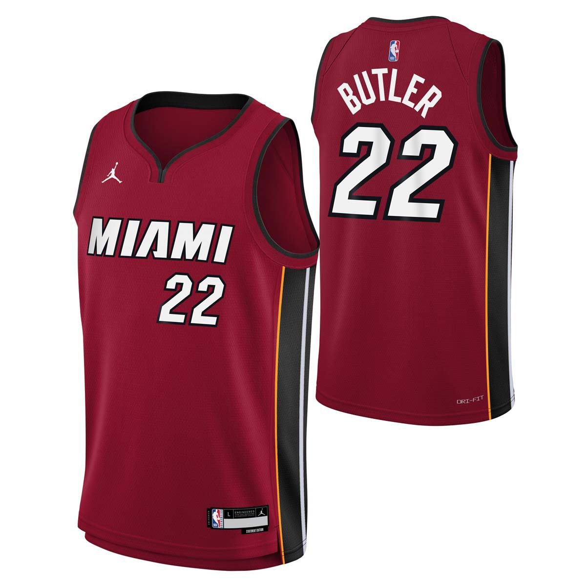 [9Y2B7BXJ-PHEAJB] YOUTH NIKE NBA HEAT JIMMY BUTLER #21 STATEMENT JERSEY