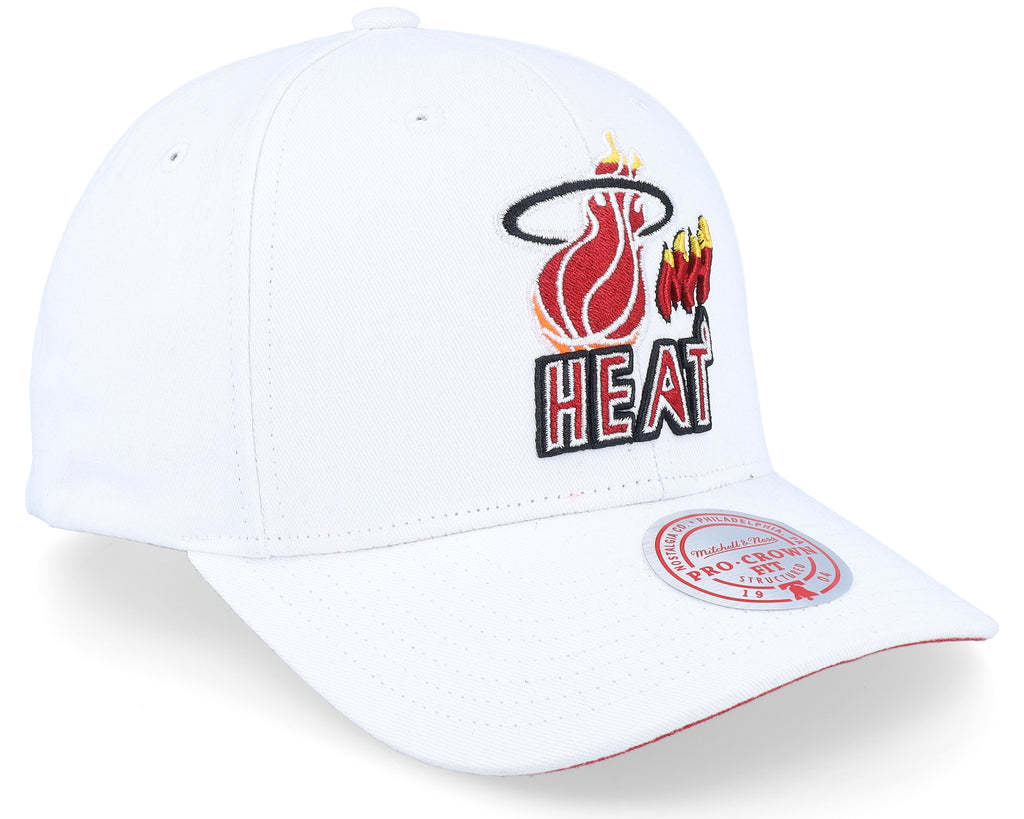 Mens Mitchell & Ness NBA ALL IN PRO SNAPBACK HWC HEAT