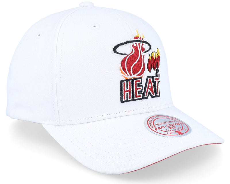 Mens Mitchell & Ness NBA ALL IN PRO SNAPBACK HWC HEAT