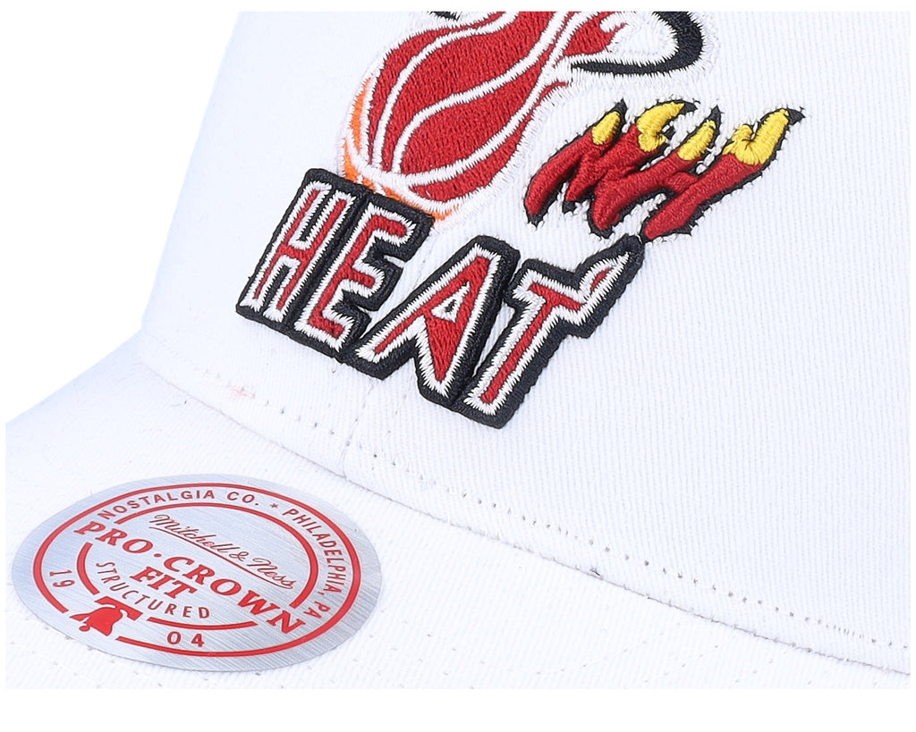 Mens Mitchell & Ness NBA ALL IN PRO SNAPBACK HWC HEAT