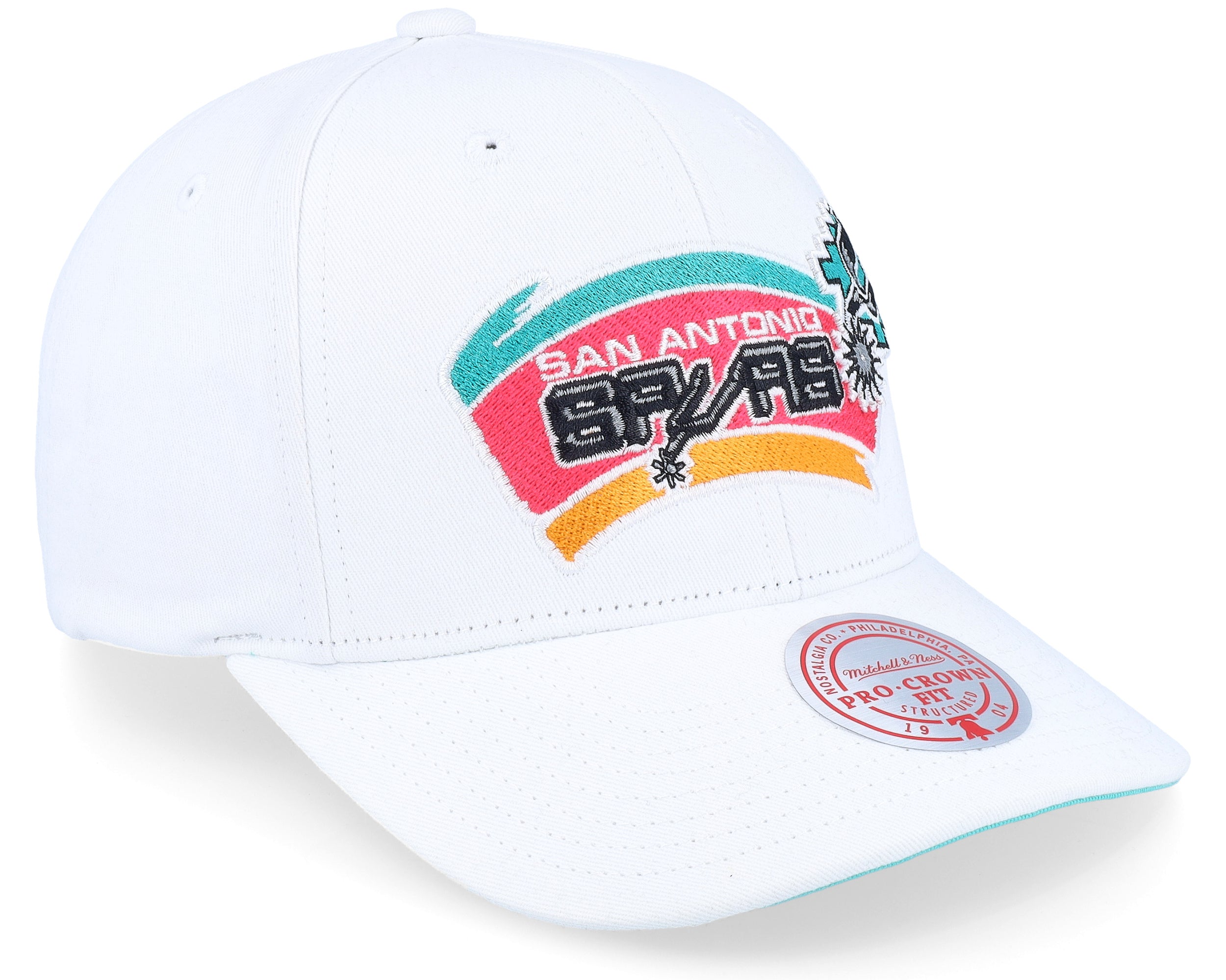 Mens Mitchell & Ness NBA ALL IN PRO SNAPBACK HWC SPURS