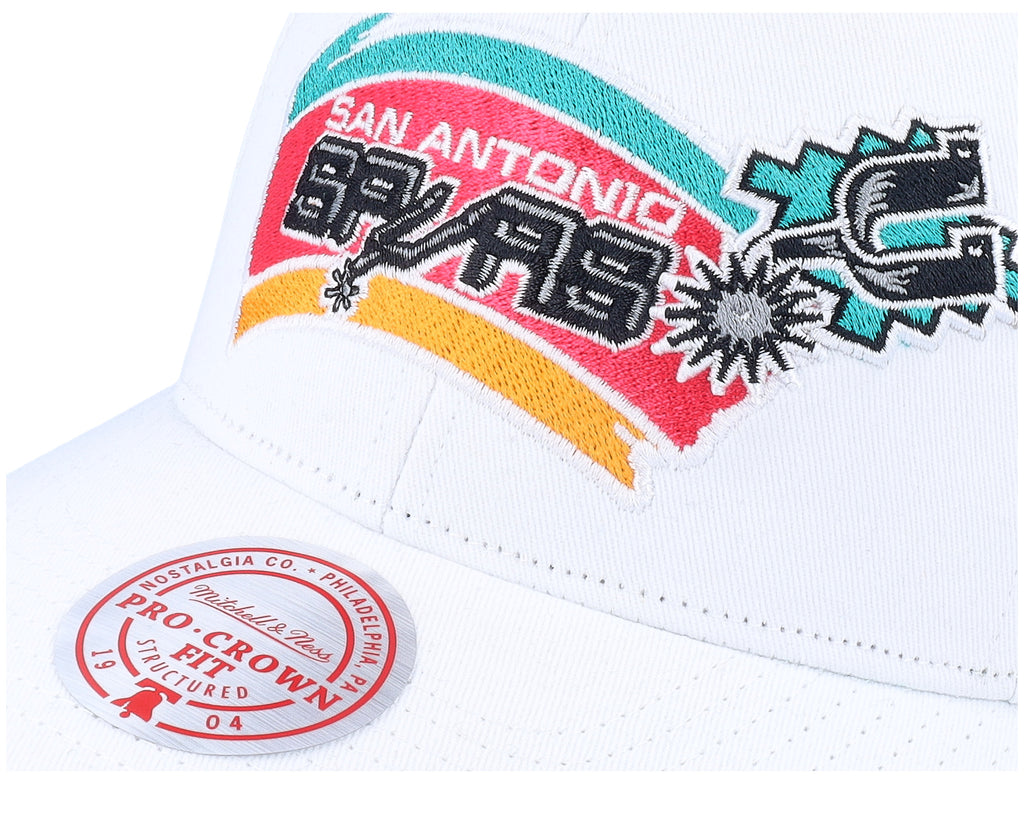 Mens Mitchell & Ness NBA ALL IN PRO SNAPBACK HWC SPURS