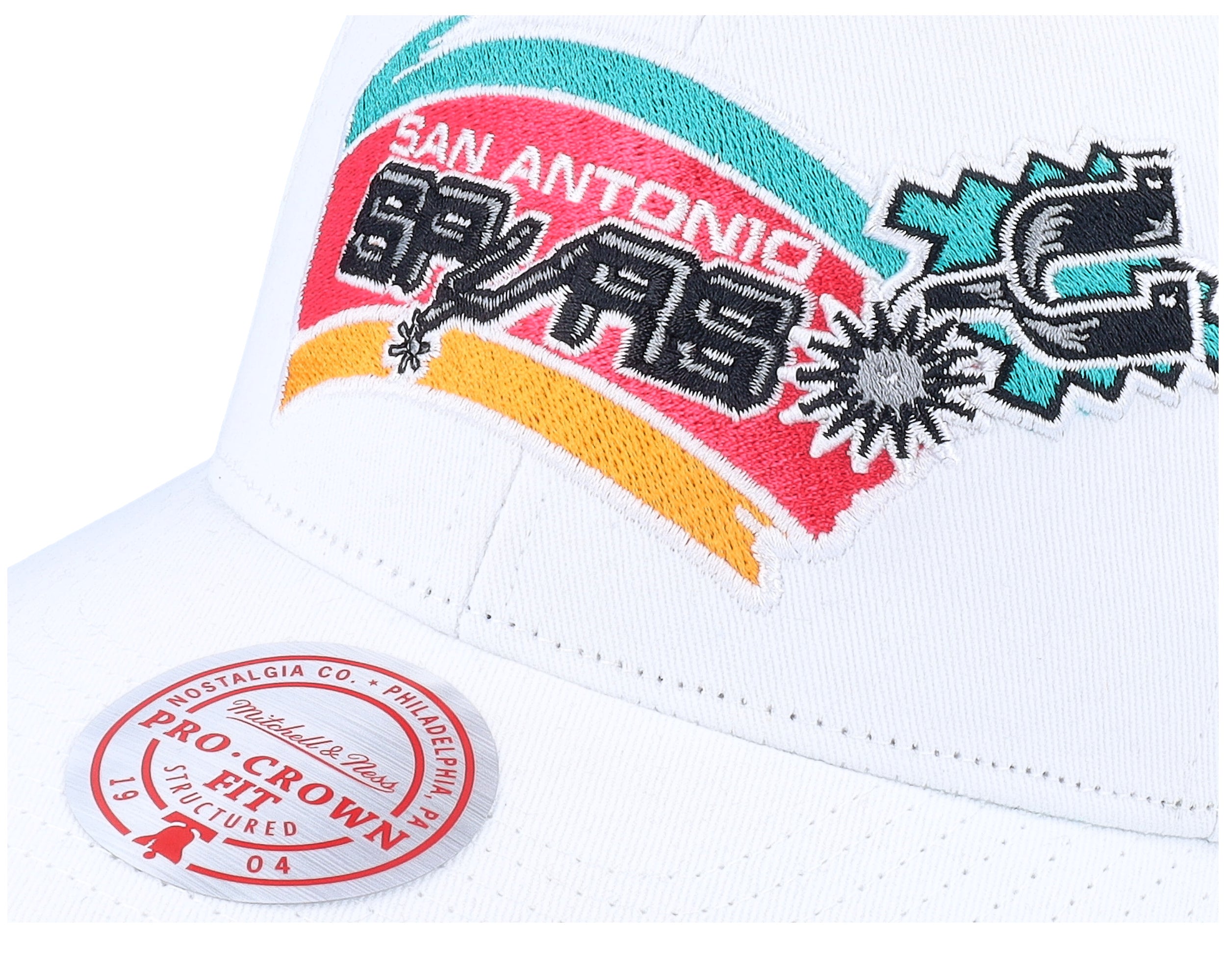 Mens Mitchell & Ness NBA ALL IN PRO SNAPBACK HWC SPURS