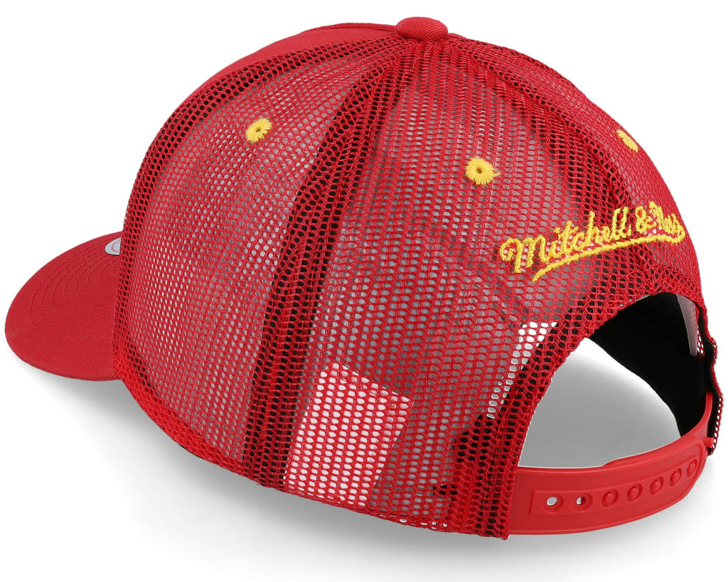MENS MITCHELL & NESS NBA TEAM SEAL TRUCKER HWC ROCKETS