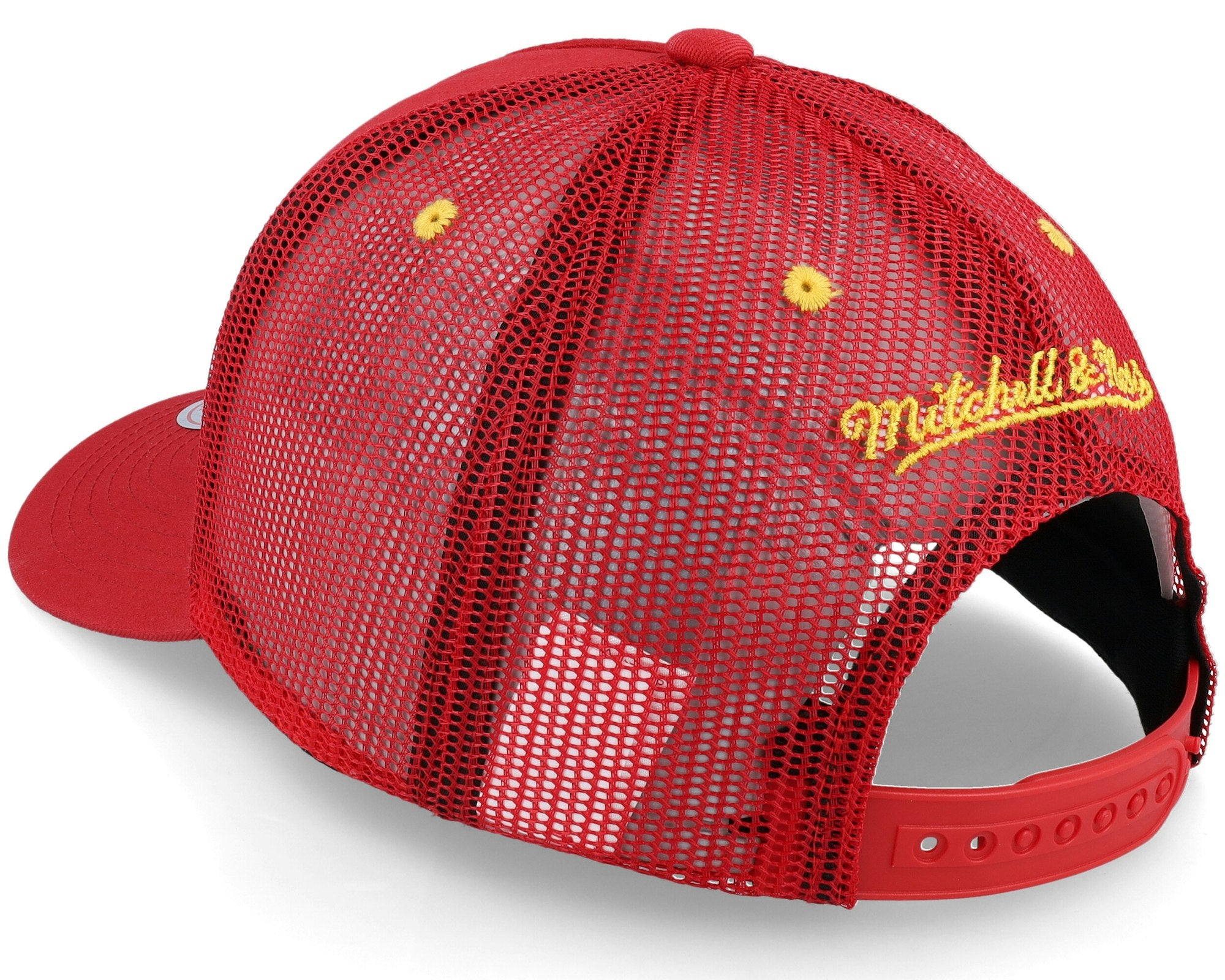 MENS MITCHELL & NESS NBA TEAM SEAL TRUCKER HWC ROCKETS