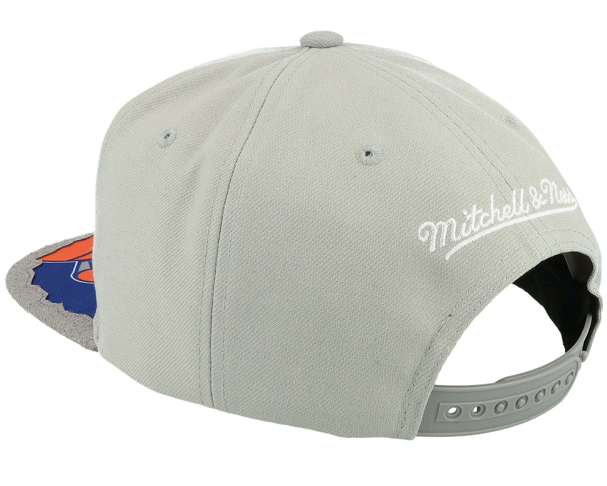 MENS MITCHELL & NESS NBA MUNCH TIME SNAPBACK HWC KNICKS - GREY