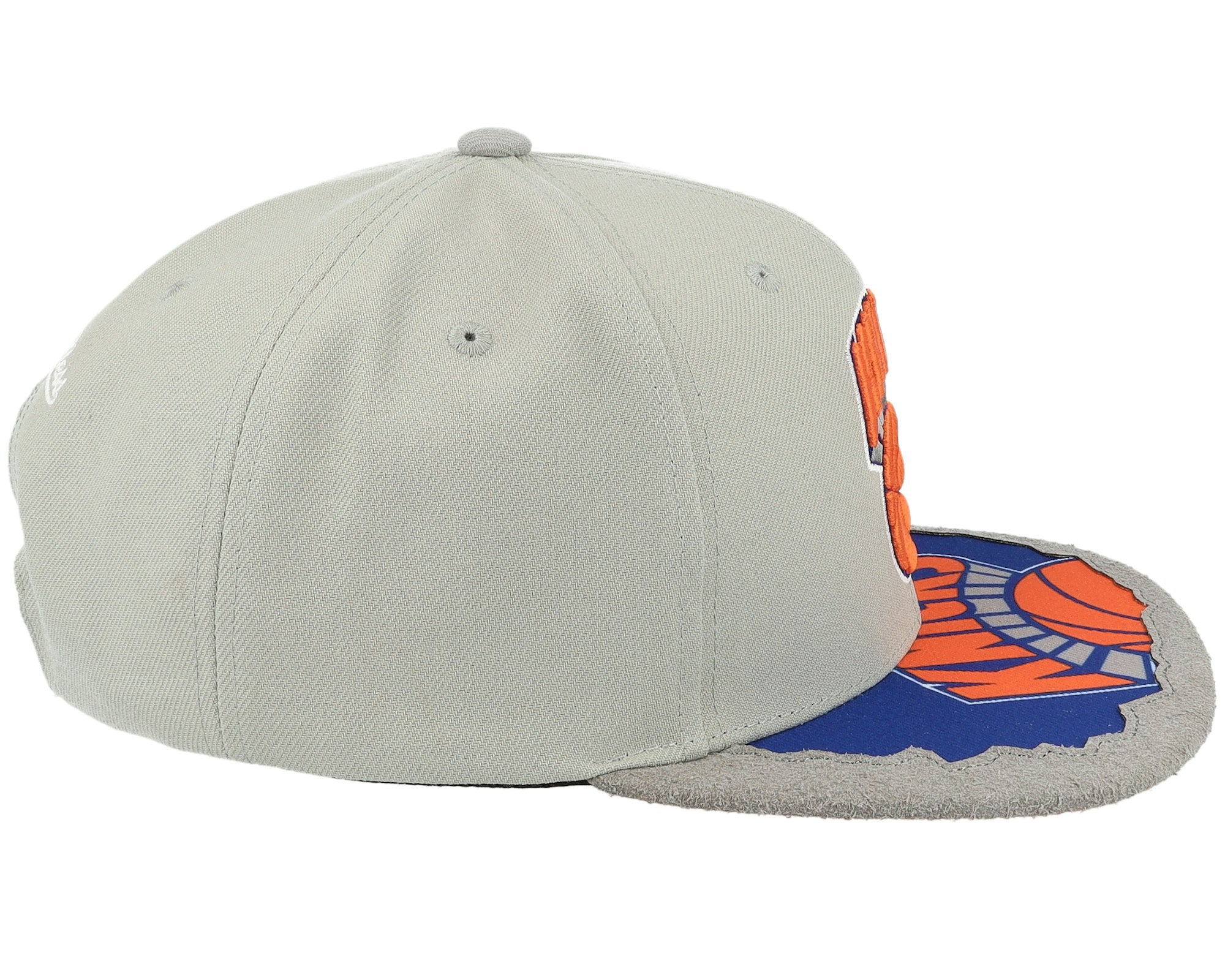MENS MITCHELL & NESS NBA MUNCH TIME SNAPBACK HWC KNICKS - GREY