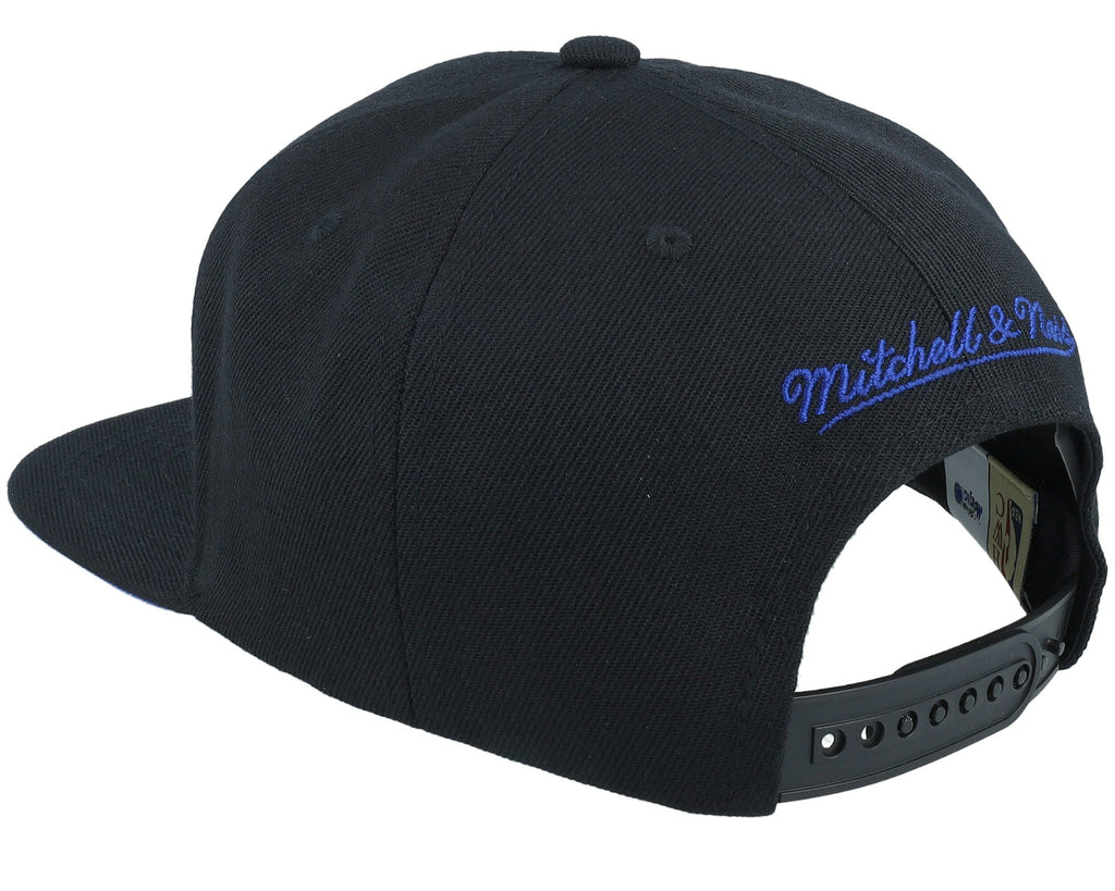 MENS MITCHELL & NESS NBA PAINT BY NUMBER SNAPBACK HWC MAGIC - BLACK
