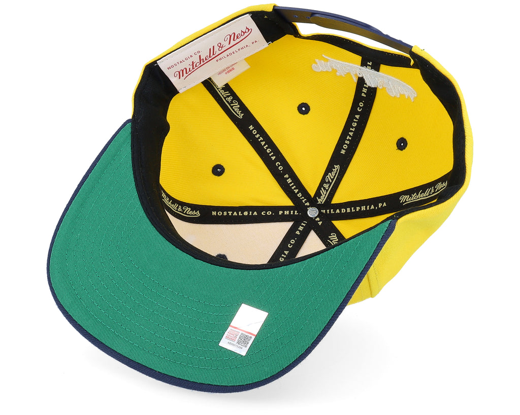 Mens Mitchell & Ness NCAA TRANSCRIPT SNAPBACK MICHIGAN