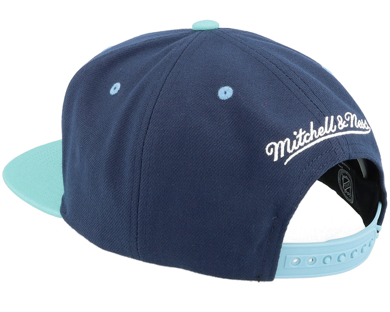 Mens Mitchell & Ness NHL TRANSCRIPT SNAPBACK KRAKEN