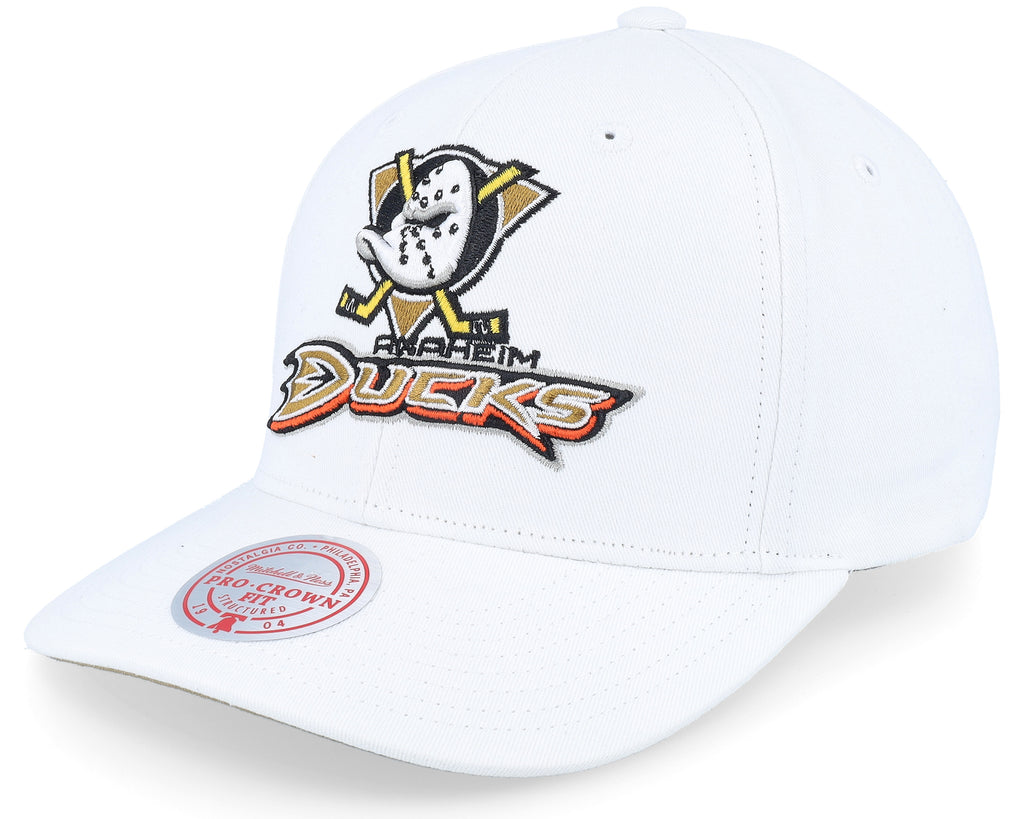 Mens Mitchell & Ness NHL ALL IN PRO SNAPBACK DUCKS