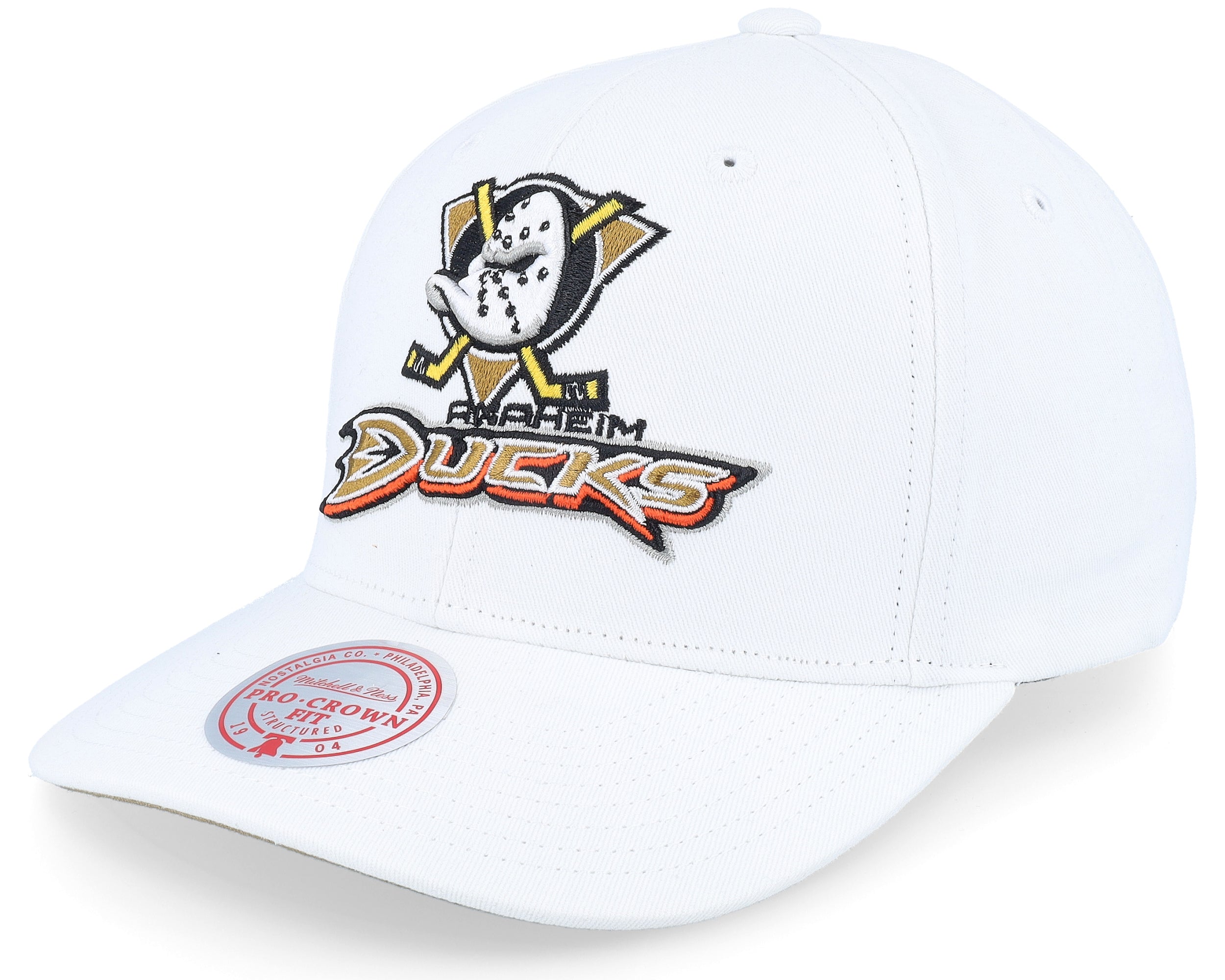 Mens Mitchell & Ness NHL ALL IN PRO SNAPBACK DUCKS
