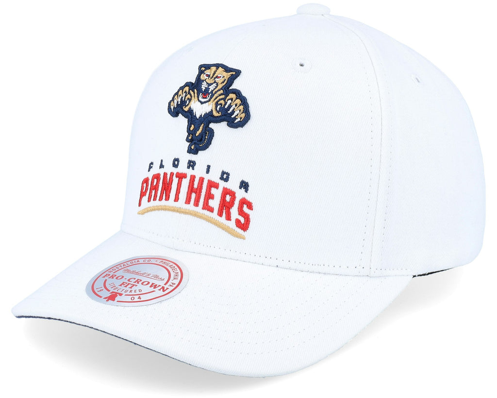 MENS MITCHELL & NESS NHL ALL IN PRO SNAPBACK PANTHERS - WHITE