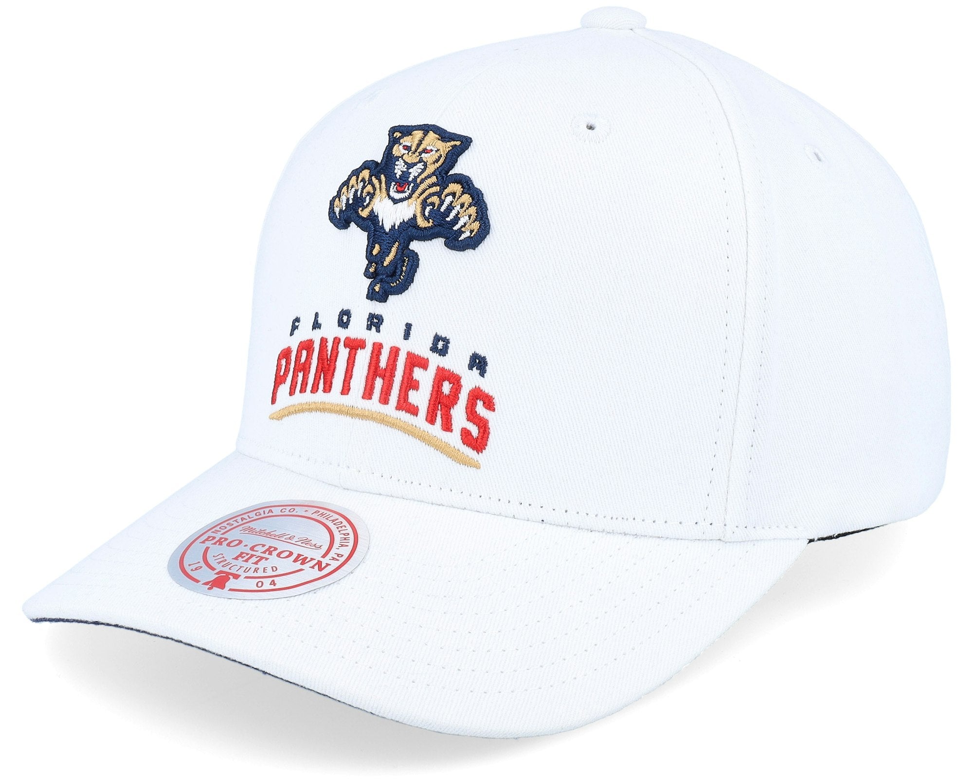 MENS MITCHELL & NESS NHL ALL IN PRO SNAPBACK PANTHERS - WHITE