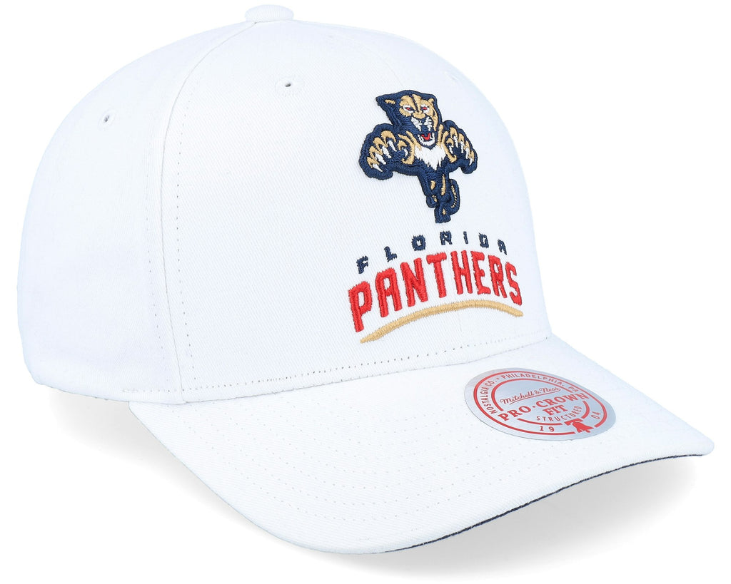 MENS MITCHELL & NESS NHL ALL IN PRO SNAPBACK PANTHERS - WHITE