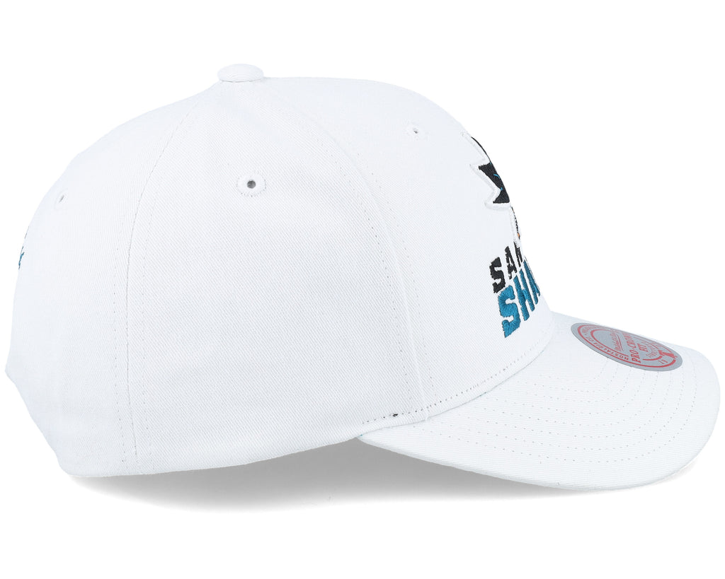 Mens Mitchell & Ness NHL ALL IN PRO SNAPBACK SHARKS