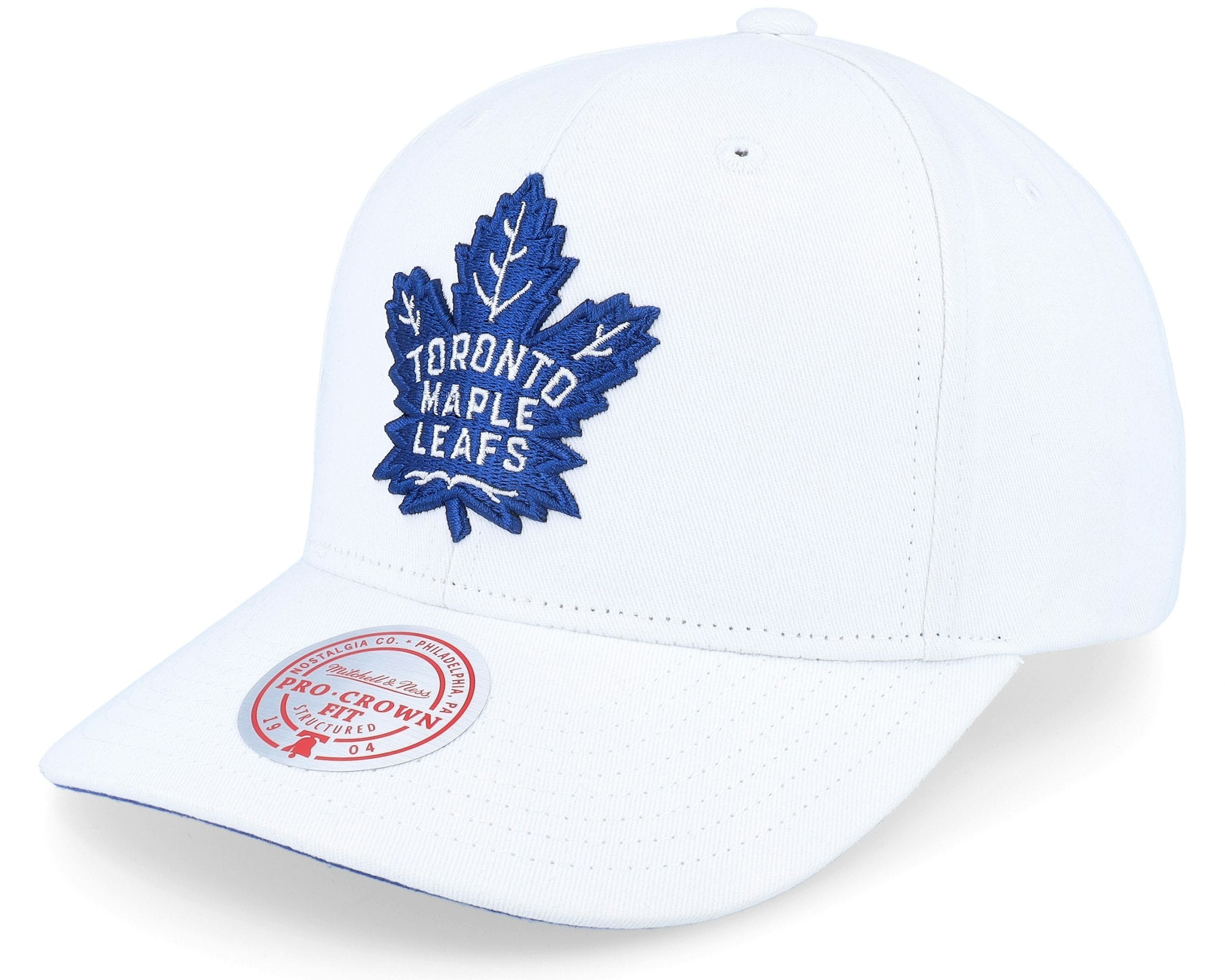 MENS MITCHELL & NESS NHL ALL IN PRO SNAPBACK MAPLE LEAFS - WHITE